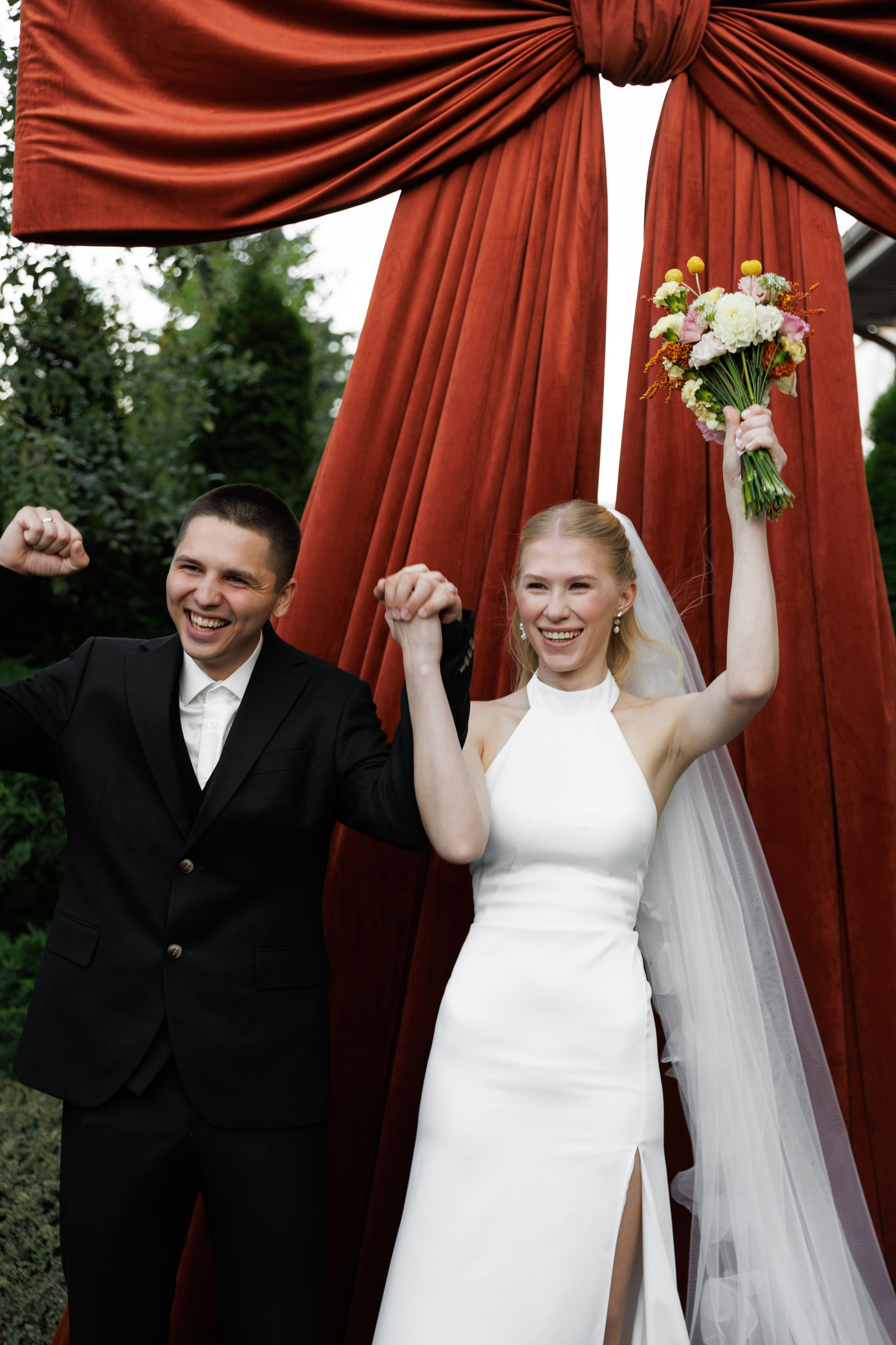 Яркая свадьба Романа и Натальи. Свадебный фотограф Бакрымова Валентина