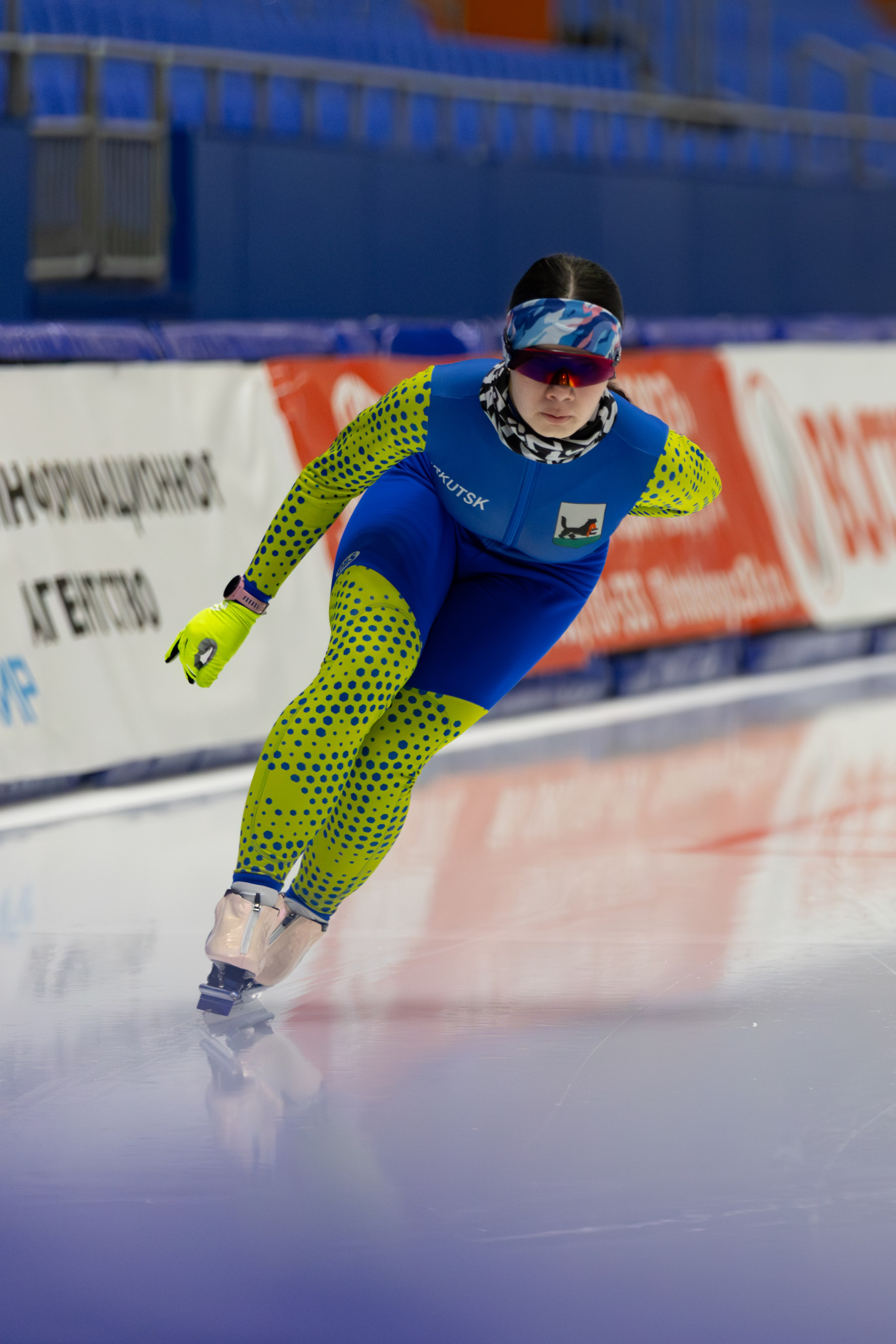 Тренировки. Конькобежный спорт. Иркутск, 2026. Спортивная съемка Мария Царфати
