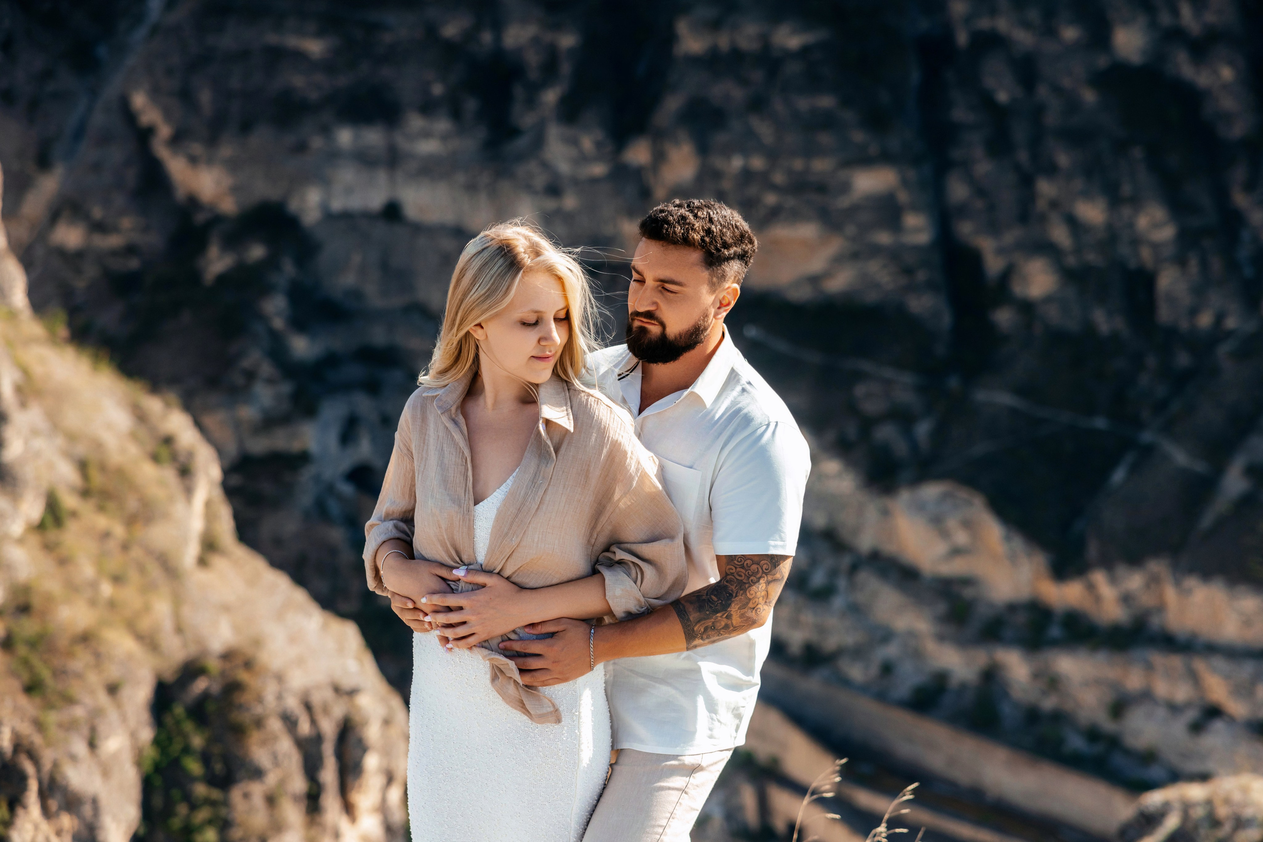 Фотосессия в горах прекрасной пары АРТЕМ & АЛЕСЯ. Свадебный фотограф в Махачкале Иван Айвазян