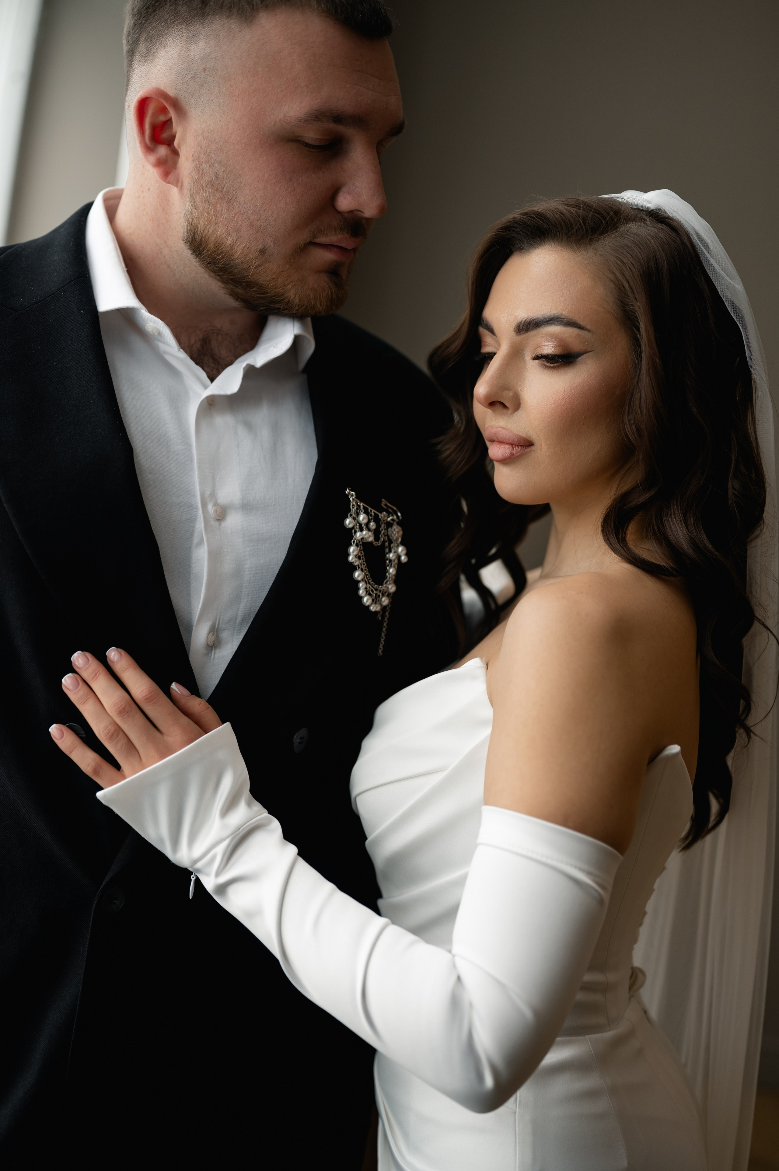 Свадебная фотосессия в студии. Свадебный и семейный фотограф в Краснодаре Алина Мельник