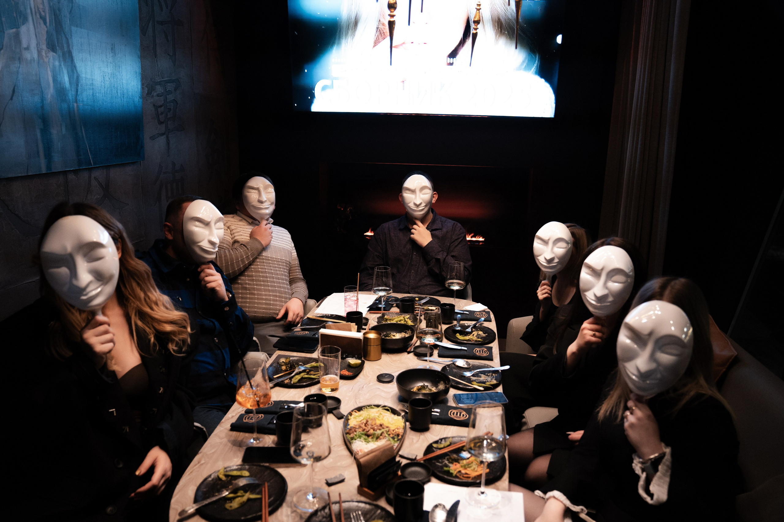 Корпоратив Максим и Настя