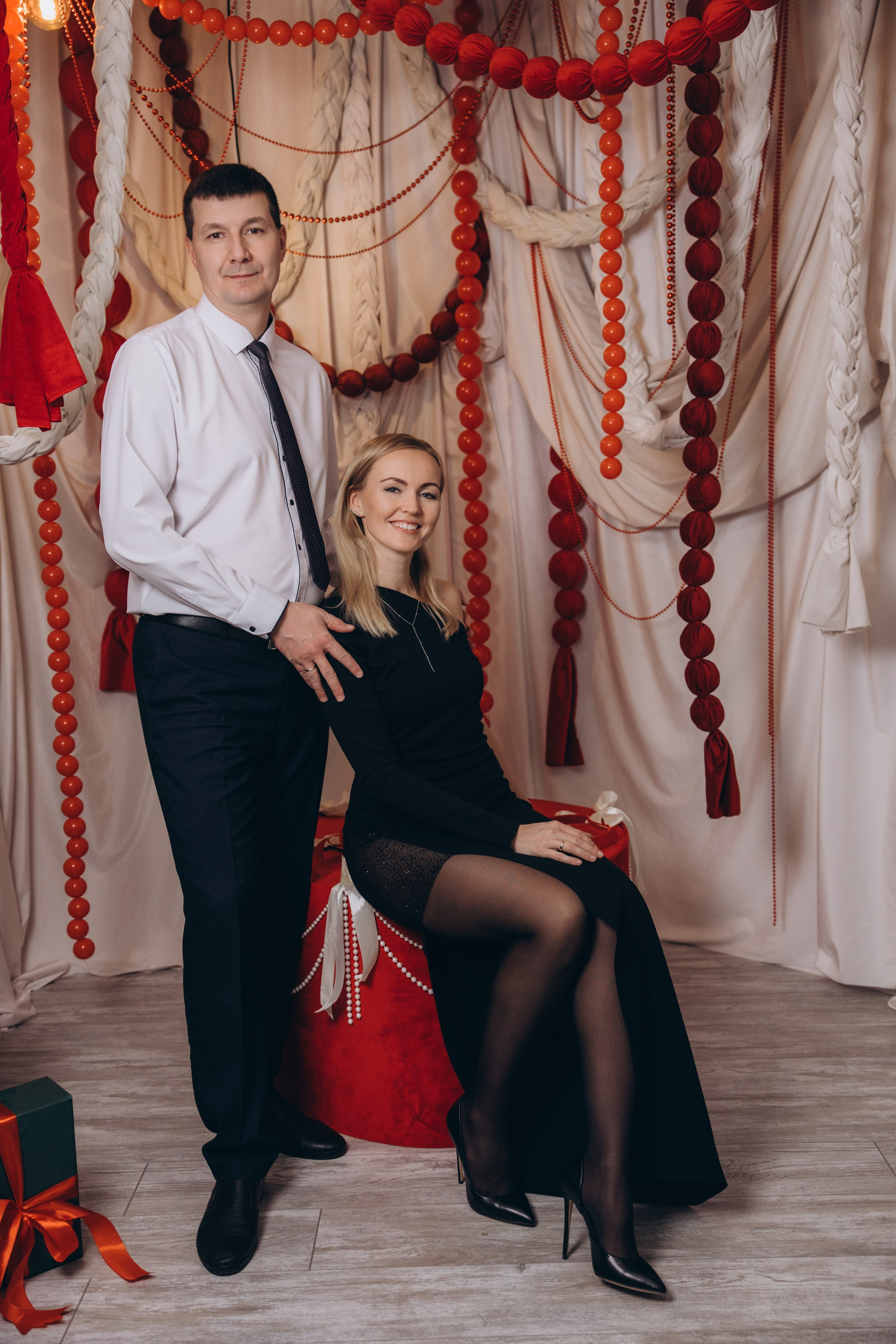 Новогодние истории в студии 8 этаж. Свадебный, семейный фотограф в Иркутске Светлана Макаричева