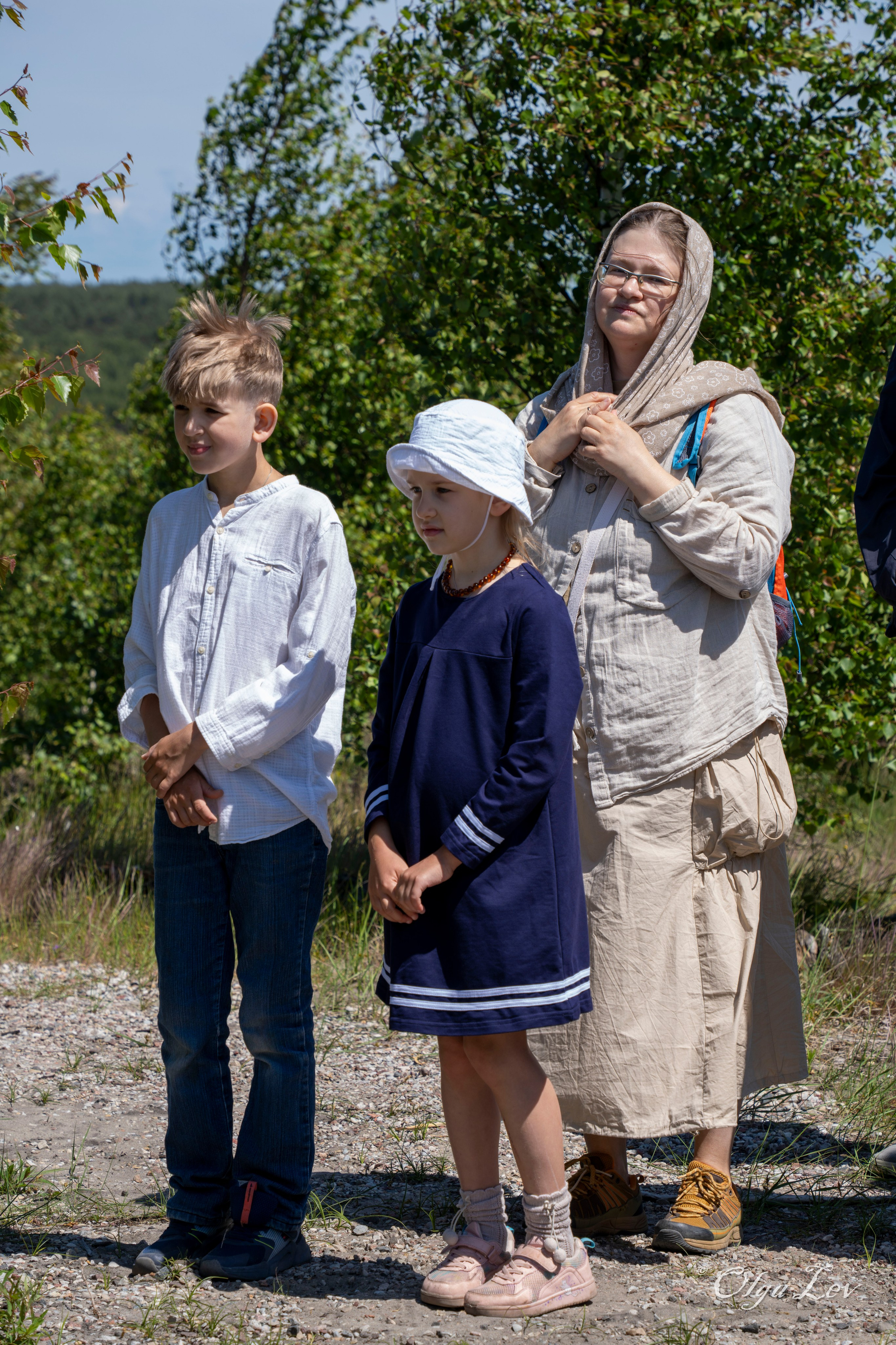 Освящение Поклонного Креста в поселке Морское Калининградской области. Сфотографируй мою душу!