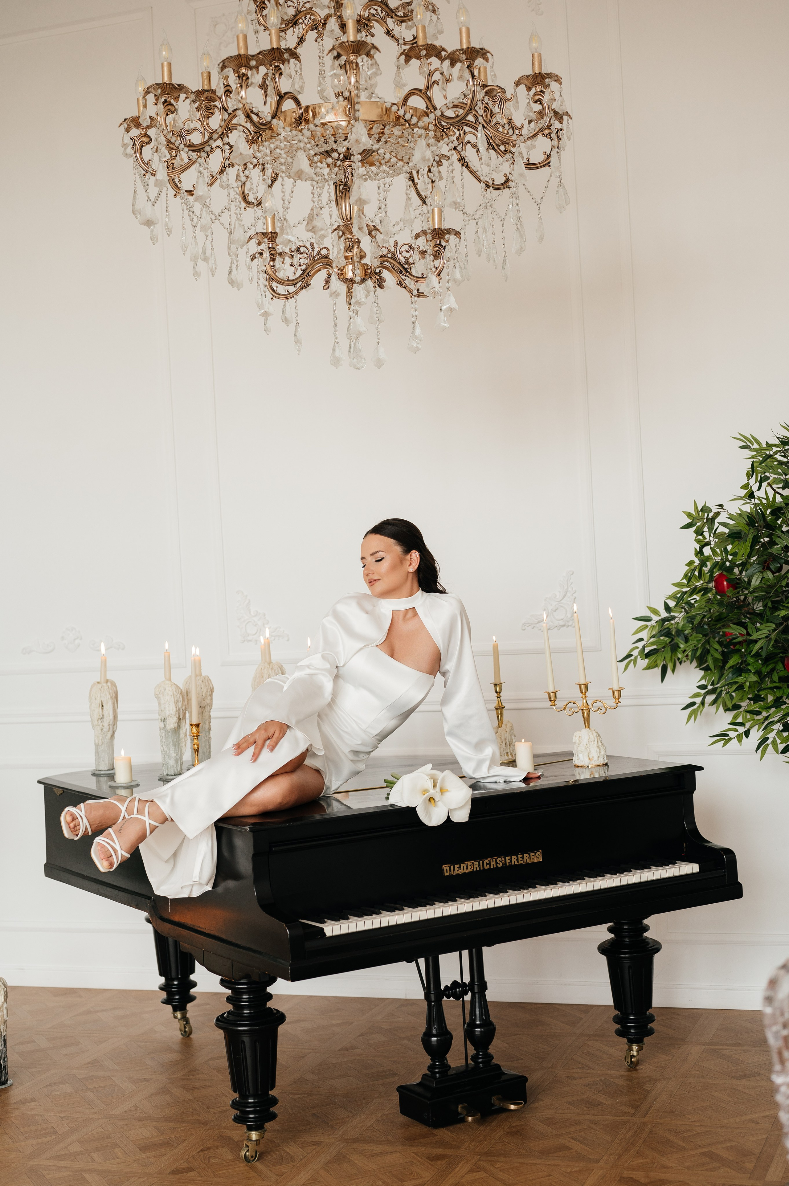 Свадебная фотосессия в студии. Свадебный и семейный фотограф в Краснодаре Алина Мельник