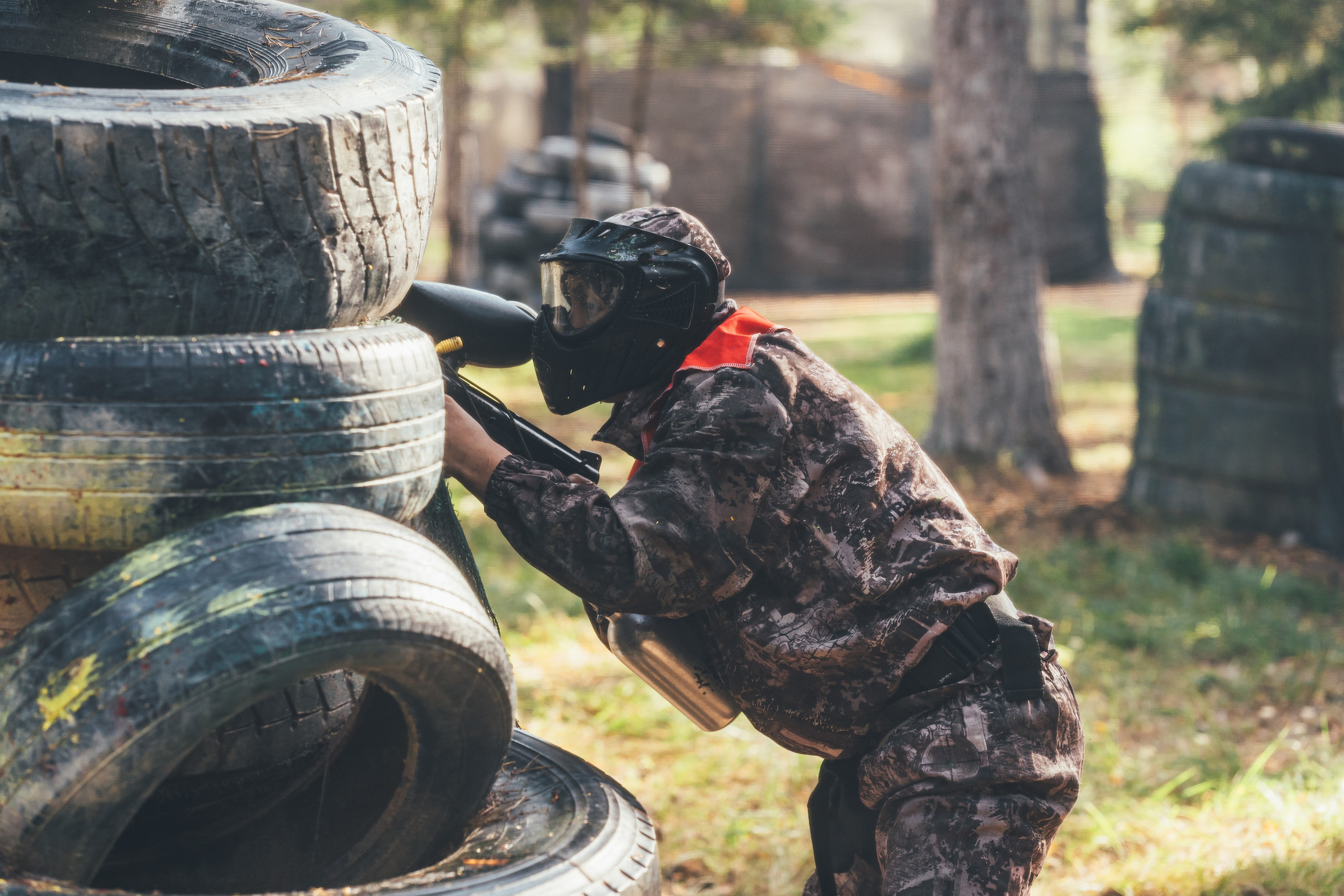 Пейнтбол, Лосино-Петровский, клуб Сова. Наталья Дукалова фотограф Щелково Королев Пушкино Москва Балашиха