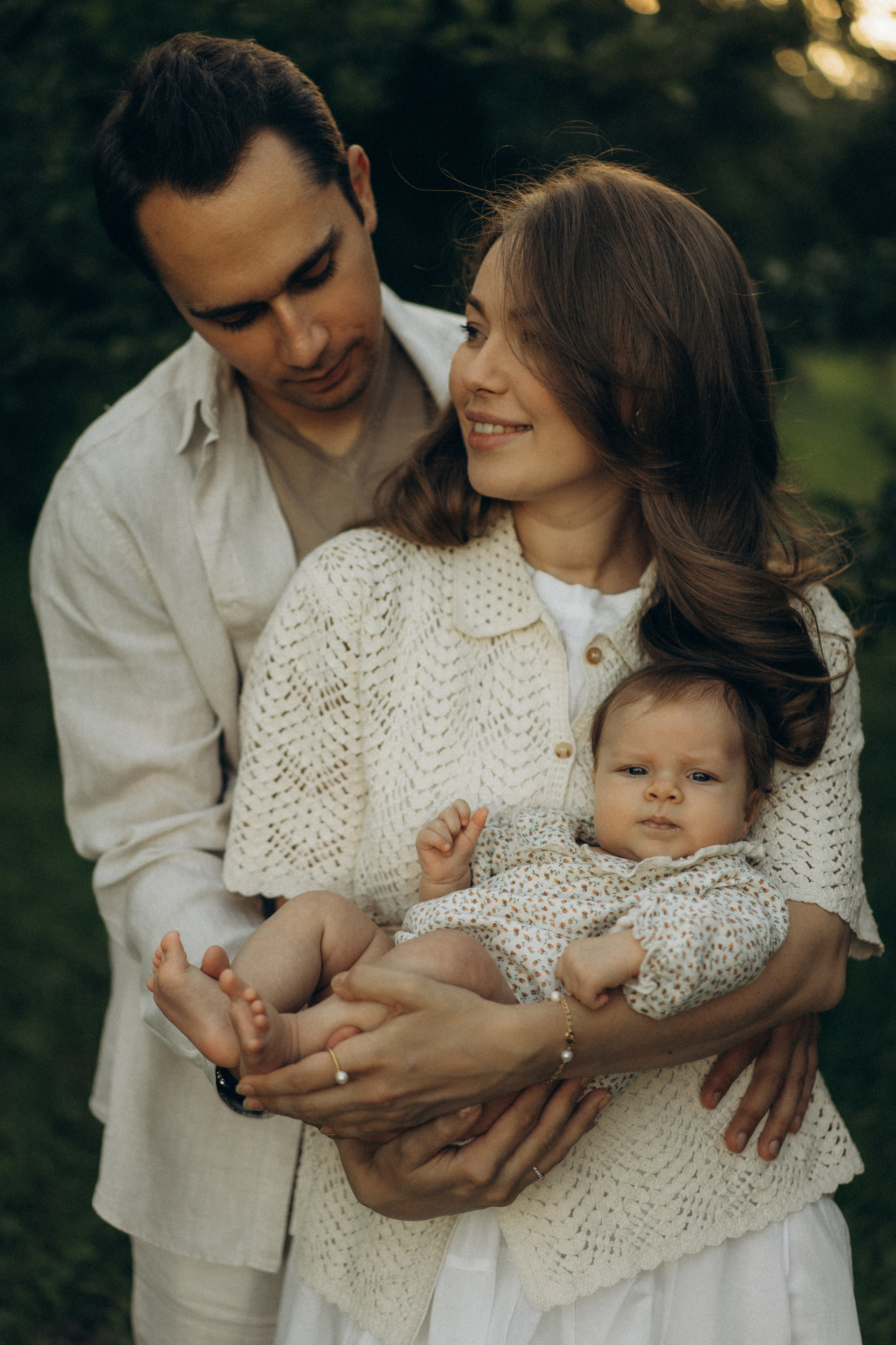 Кристина, Сергей и Полина. Семейный lifestyle фотограф в Москве Рената Рафикова