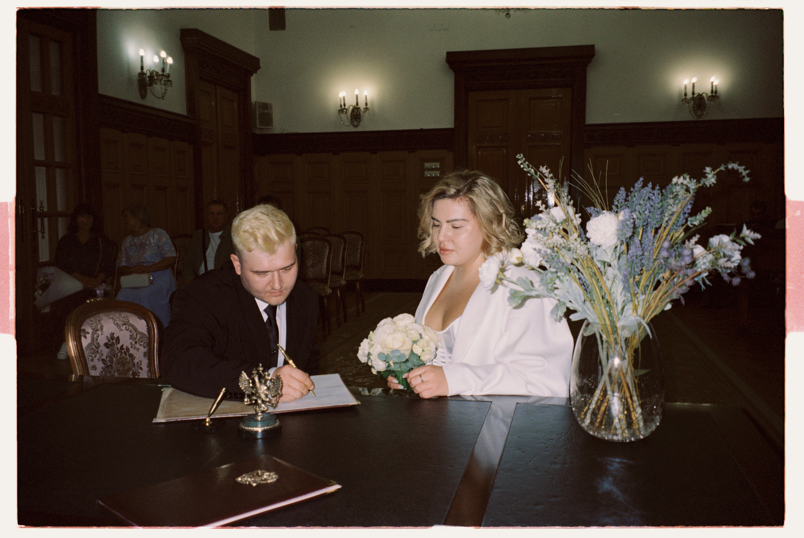 На плёнку (Даша и Лёша). Фотограф в Москве — Евгения Прокопенко