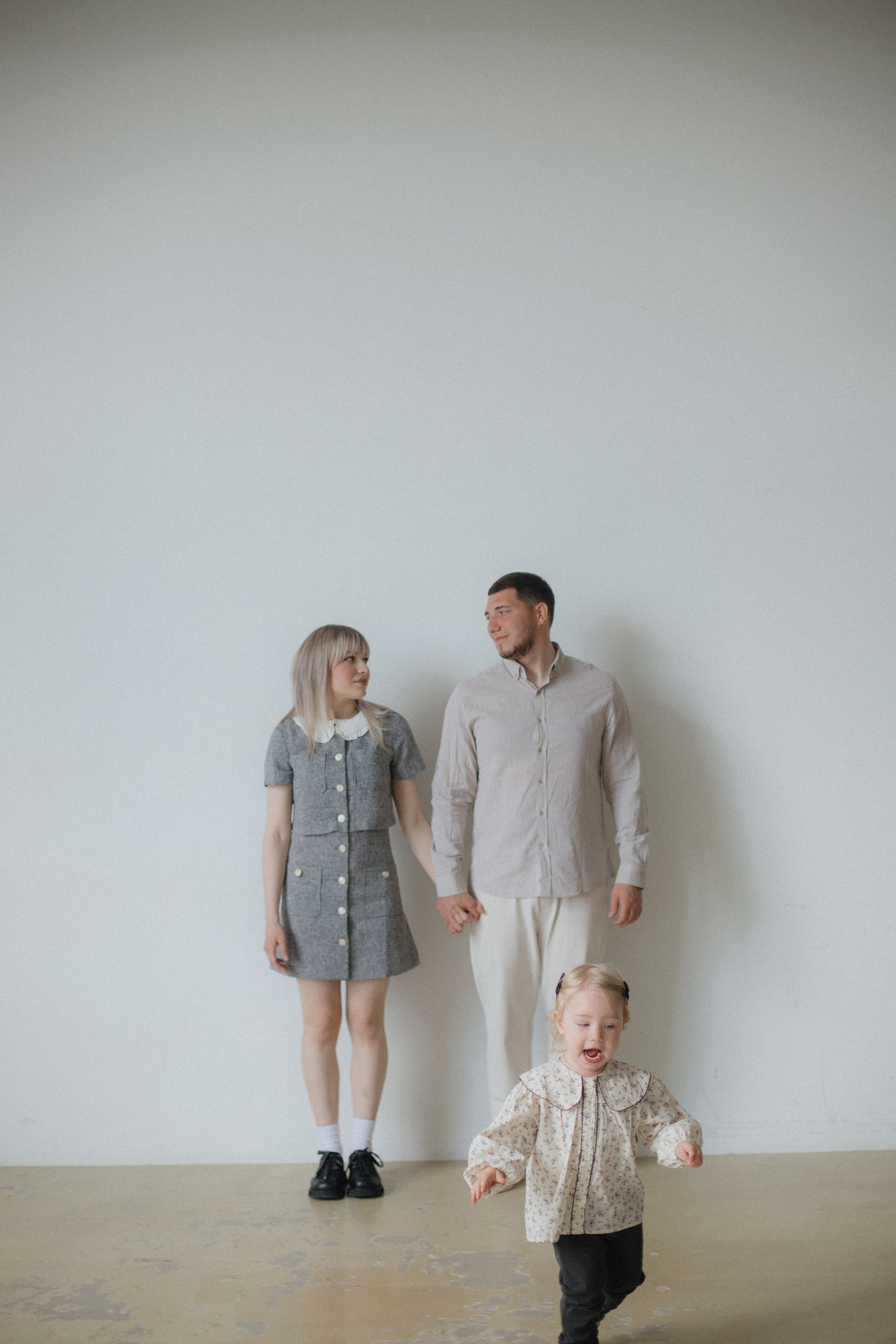 Юра + Настя + Тася. Семейный и детский фотограф Юлия Шох