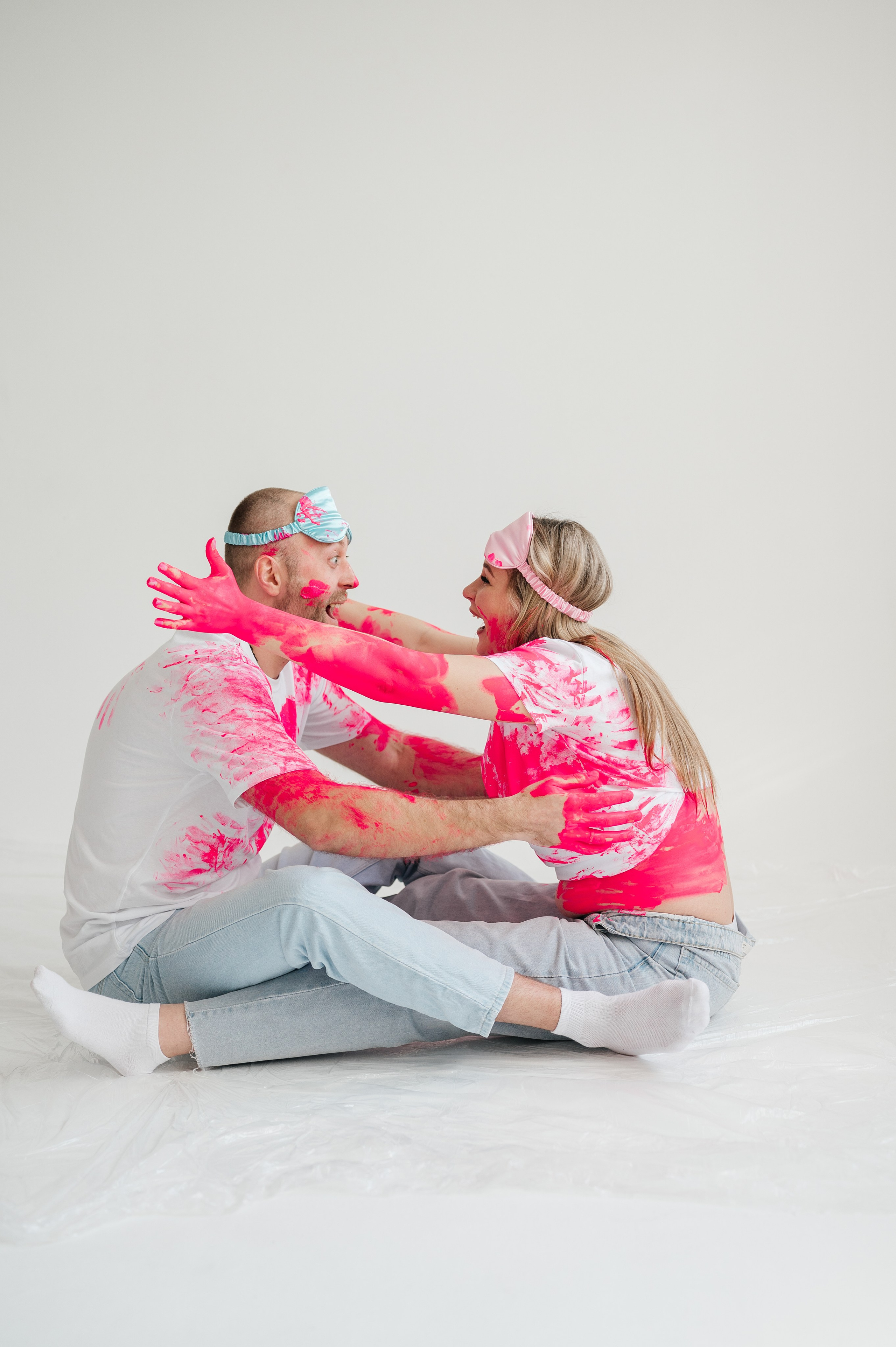 Гендер пати с красками. Свадебный и семейный фотограф в Краснодаре Алина Мельник