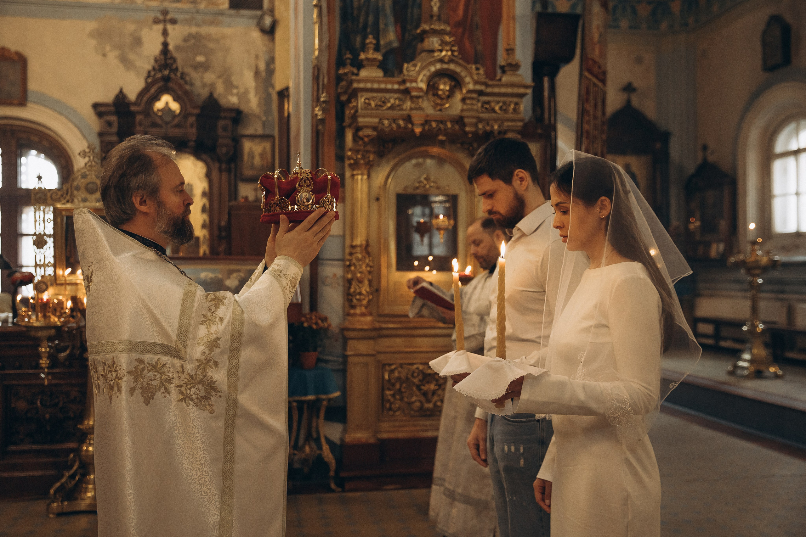 Венчание. Семейный фотограф в Москве и Королеве Евгения Баукова