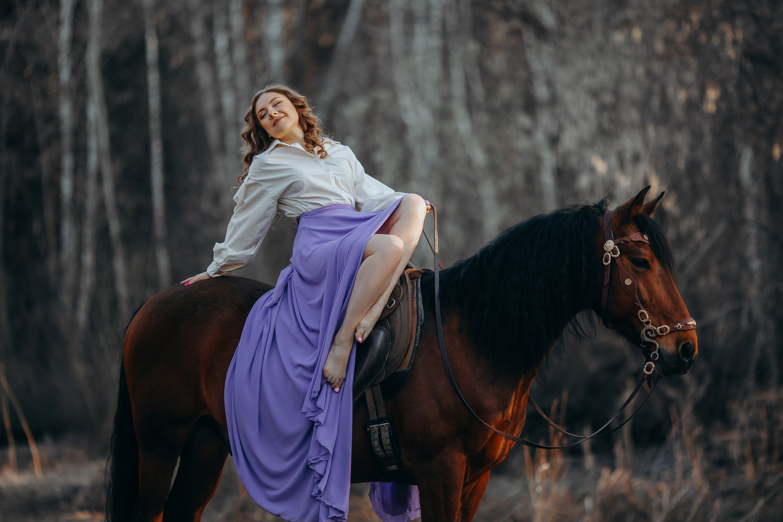Анна&Талисман. Анна Молчанова конный фотограф в Тюмени | фотосессии с лошадьми Тюмень