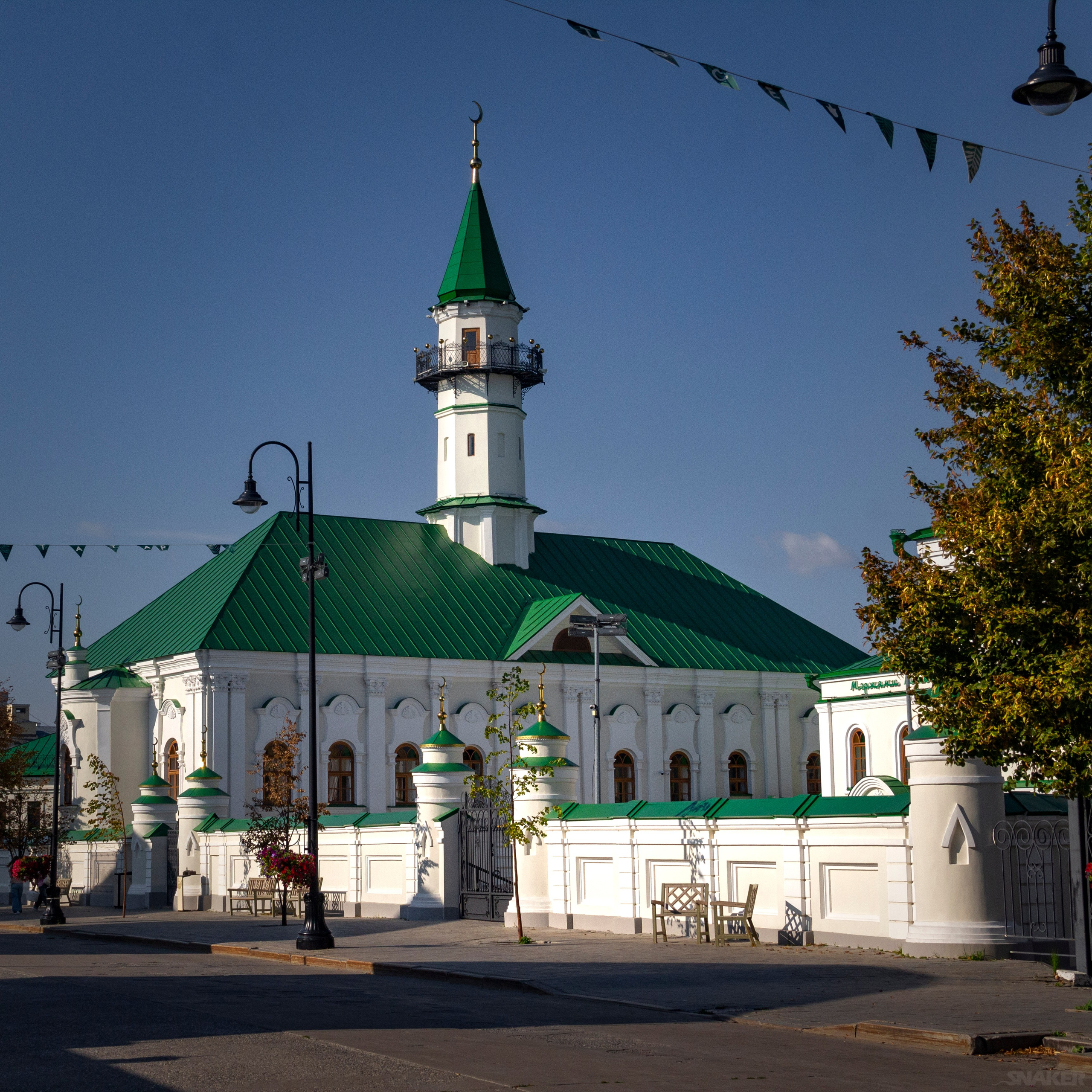 Мечеть Аль-Марджани в Старо-татарской слободе Казани.