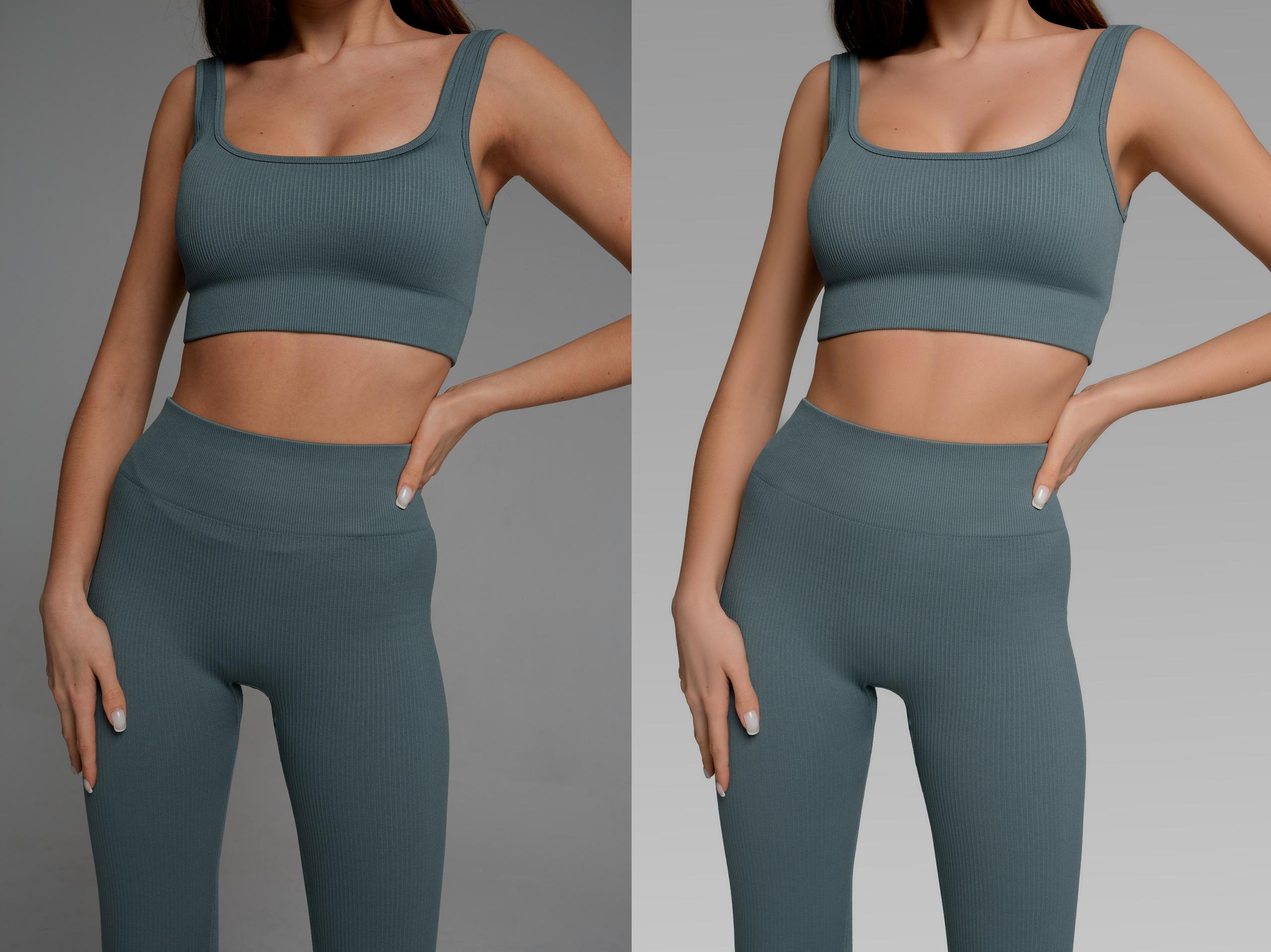 Ретушь портретов для рекламы спортивной одежды — динамика и стиль! | Студия SVITHART