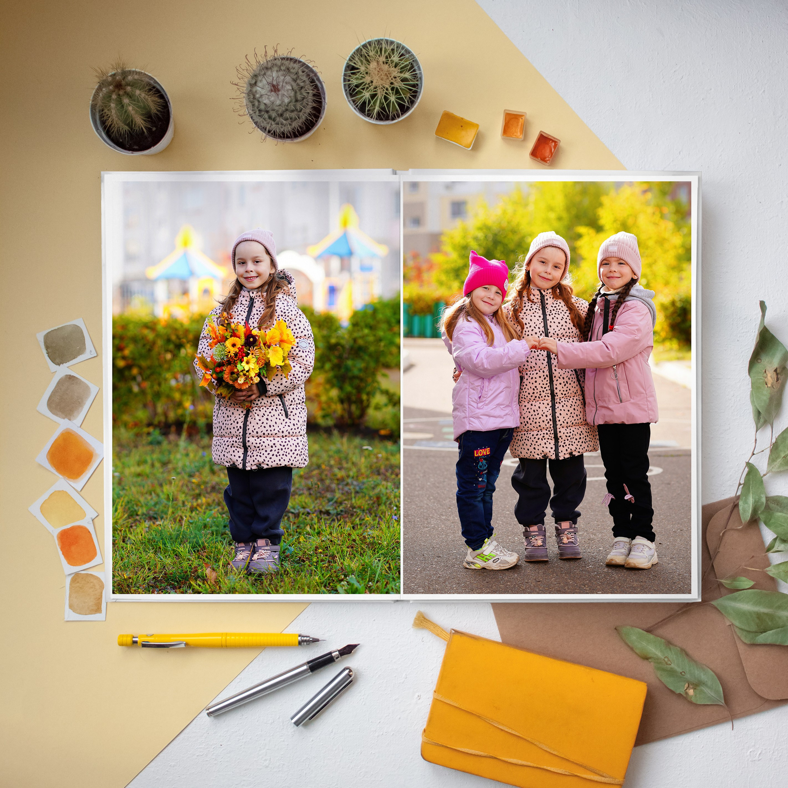 5500 ₽ (индивид. альбом + общие кадры). Выпускные альбомы в Набережных Челнах