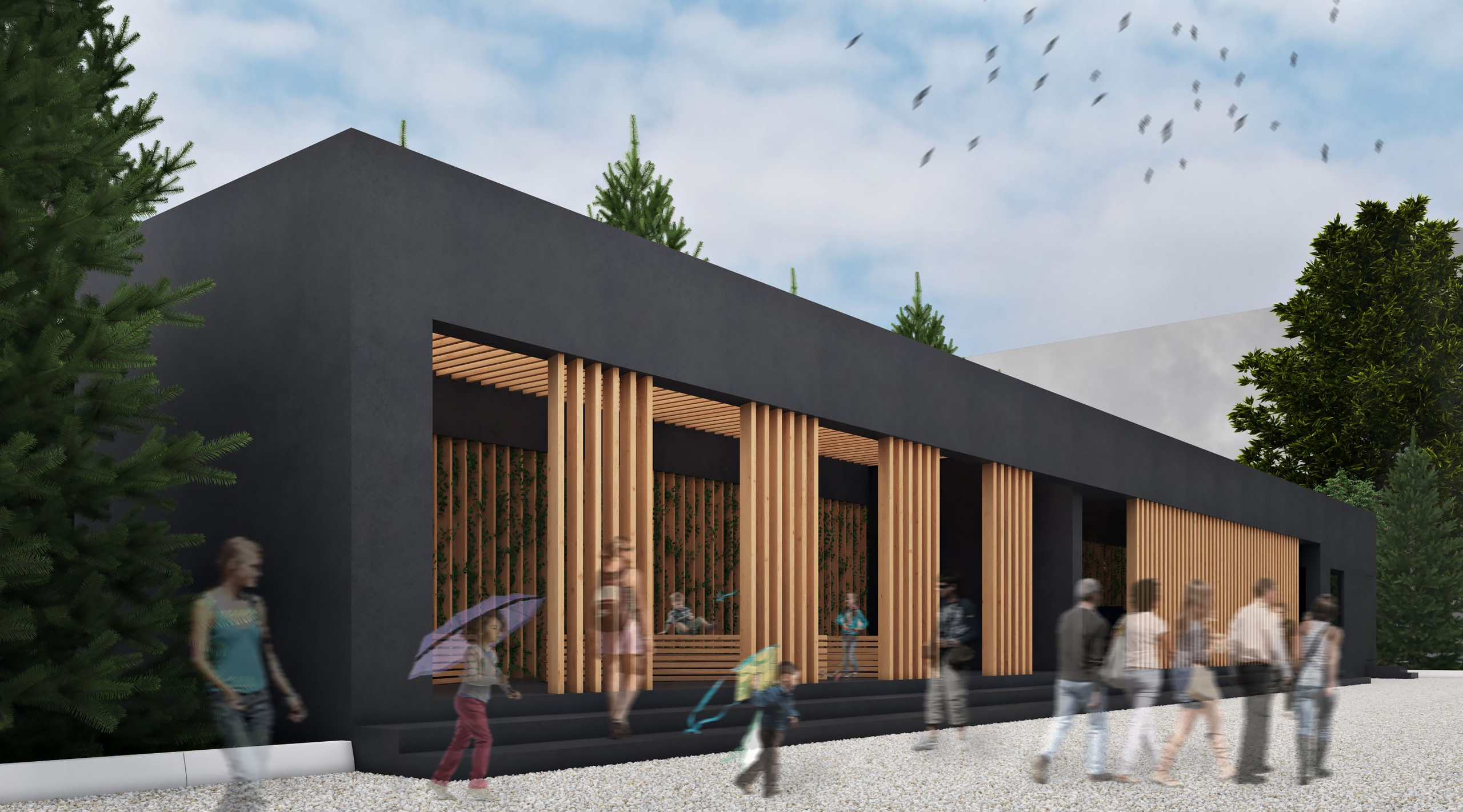 SGU_pavillion. SAAS Селиванов Алексей Архитектурная Студия