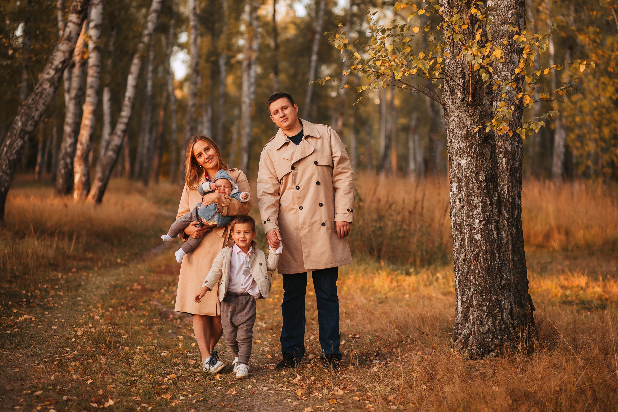 Мама, дочери Розалия и Динара и их семьи. Семейный фотограф Ольга Барабанова