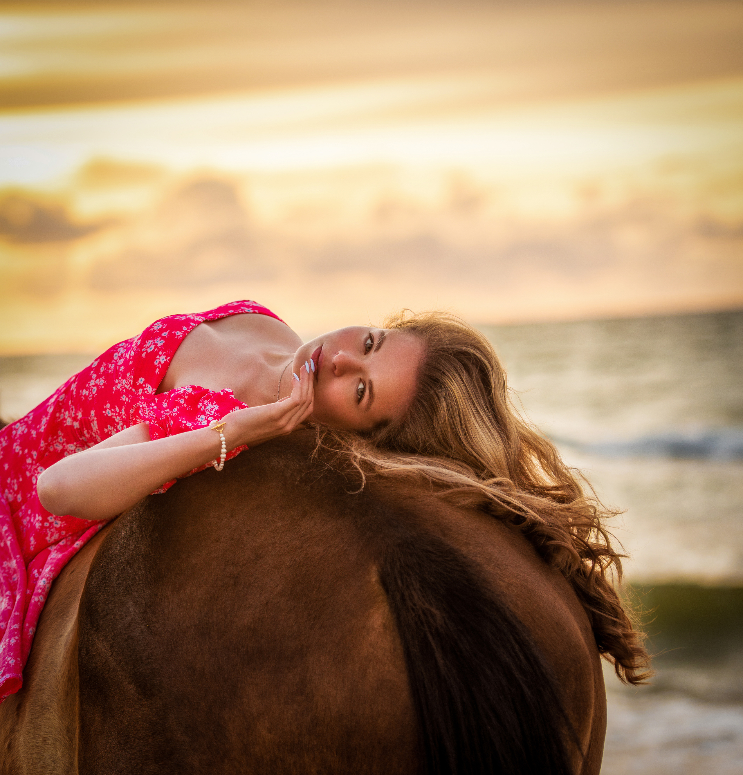 Побережье Балтийского моря. Фотограф с лошадьми в Калининграде Татьяна Ларина