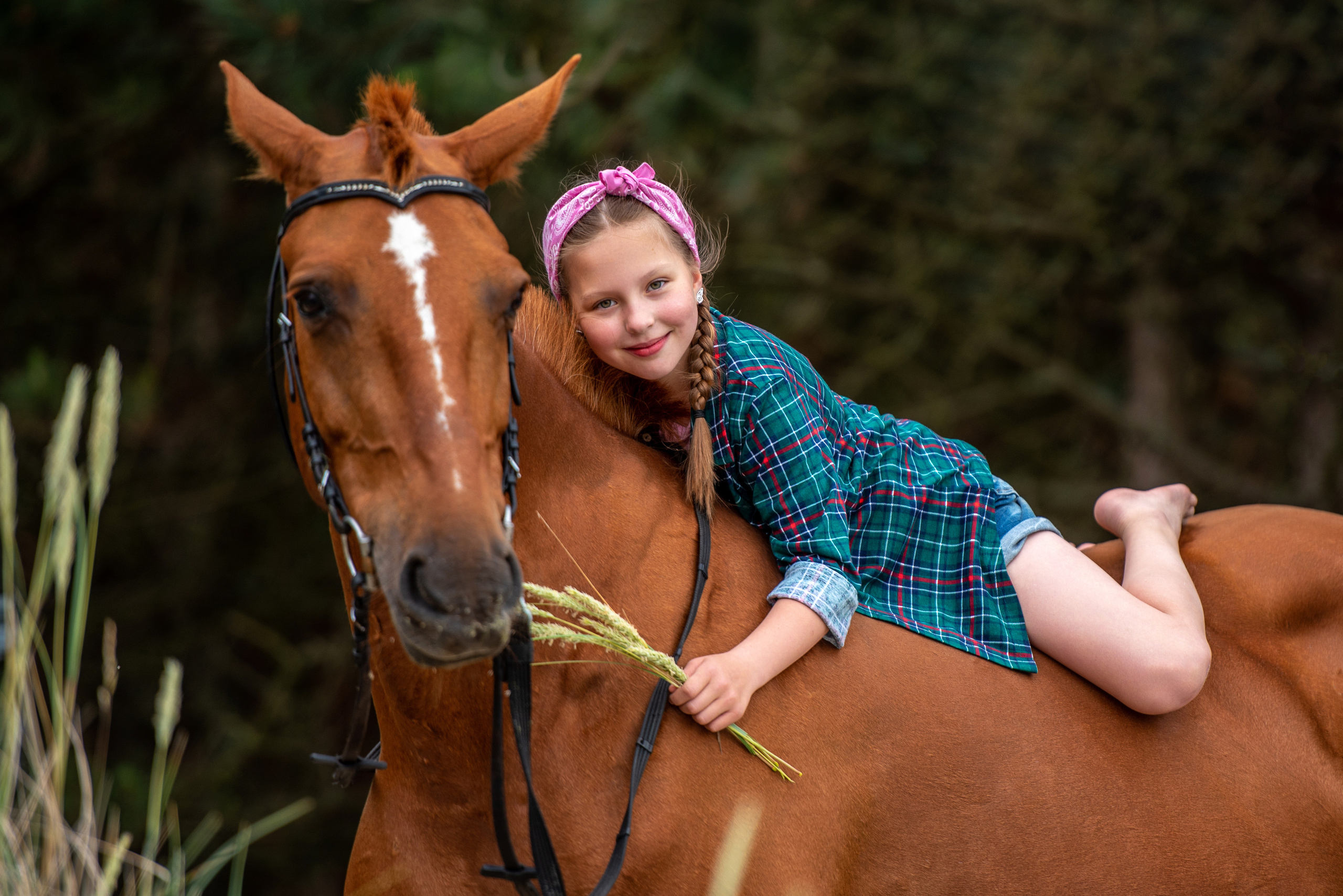 Детские и семейные. Фотограф с лошадьми в Калининграде Татьяна Ларина
