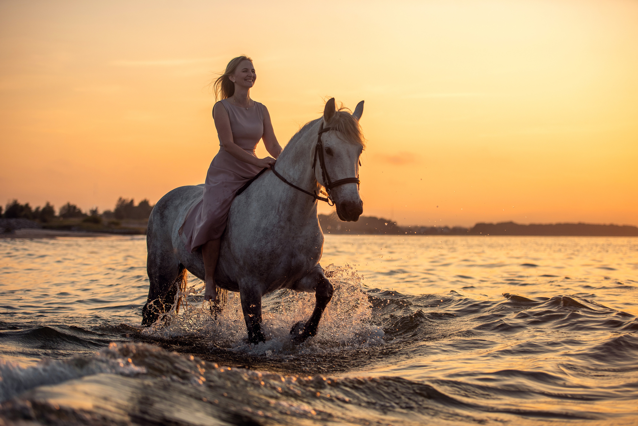 Побережье Балтийского моря. Фотограф с лошадьми в Калининграде Татьяна Ларина