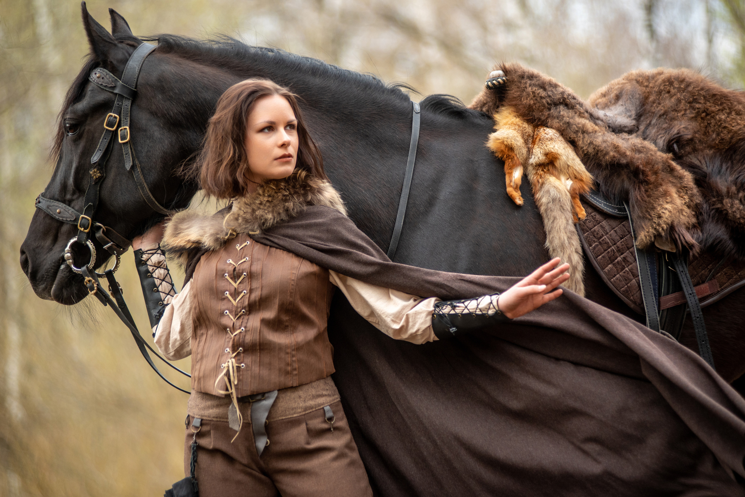 Костюмированные фотосессии Москва. Фотограф с лошадьми в Калининграде Татьяна Ларина