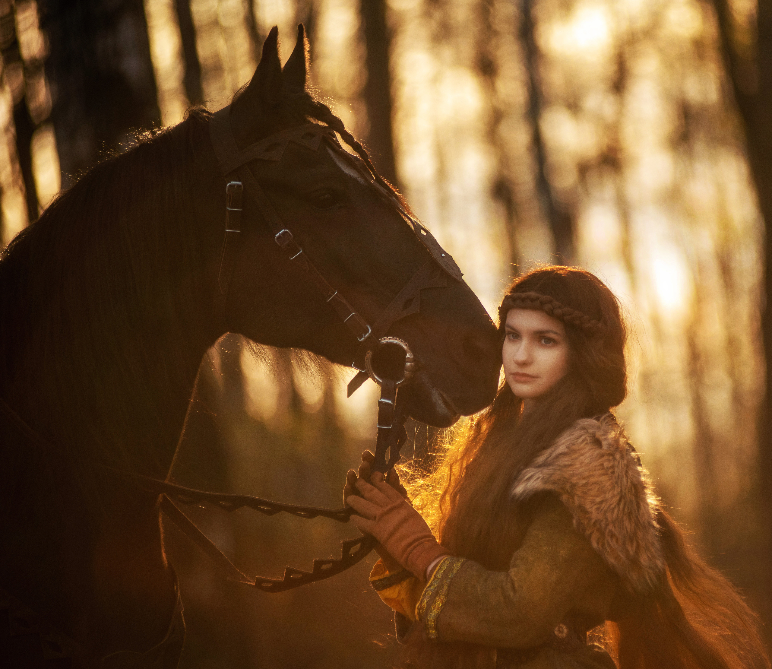 Костюмированные фотосессии Москва. Фотограф с лошадьми в Калининграде Татьяна Ларина