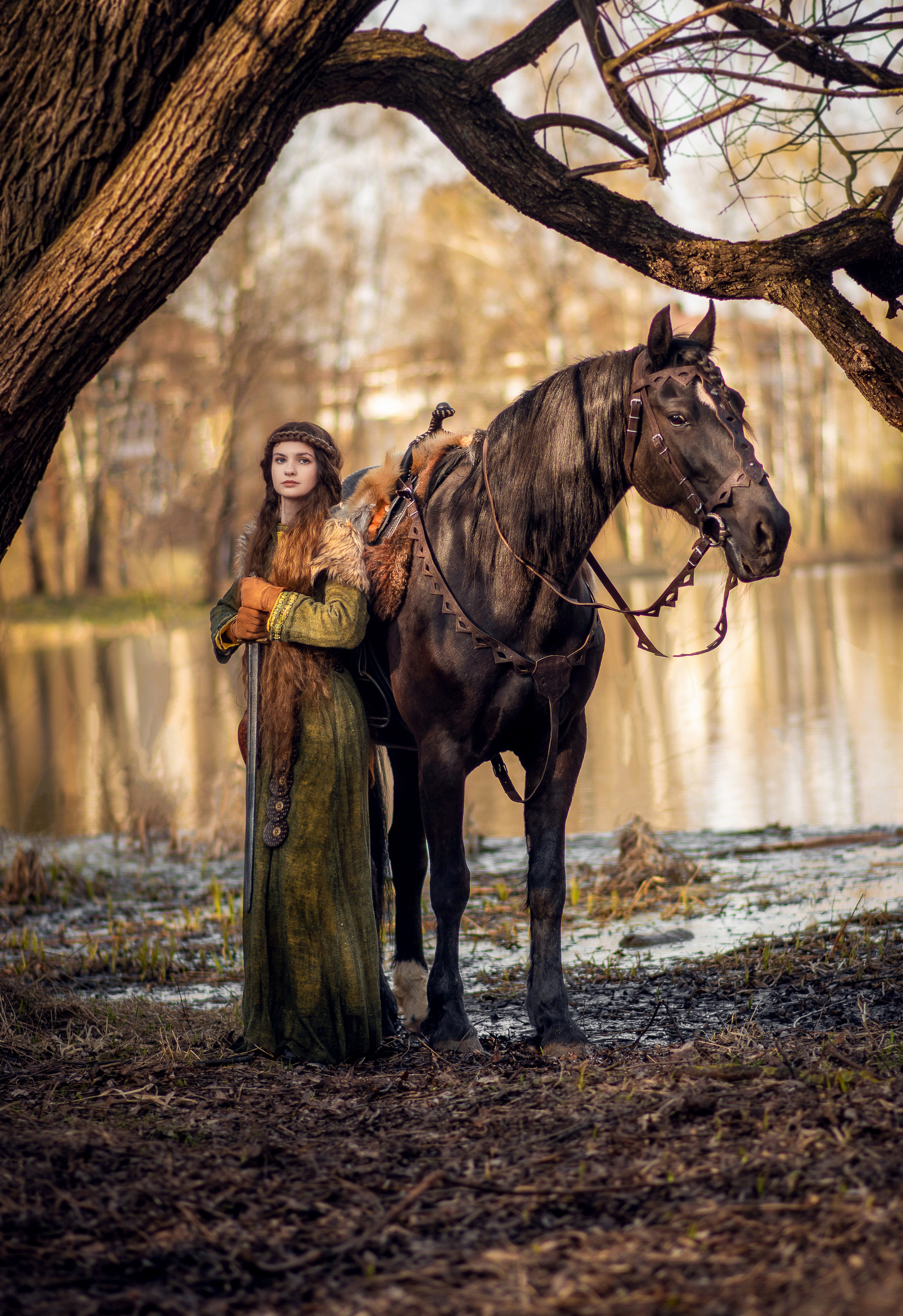 Костюмированные фотосессии Москва. Фотограф с лошадьми в Калининграде Татьяна Ларина