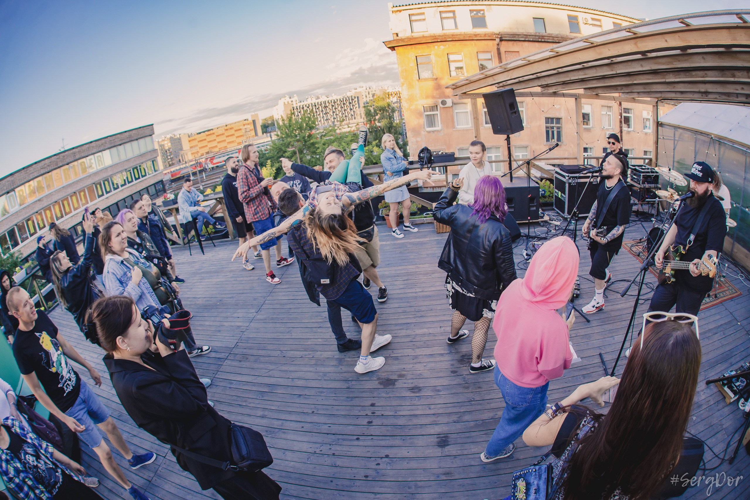 Гребля, Ласточка, концерт, крыша, Санкт-Петербург, 21.06.2024, СПб, SergDor, 21 июня 2024 года, #SergDor