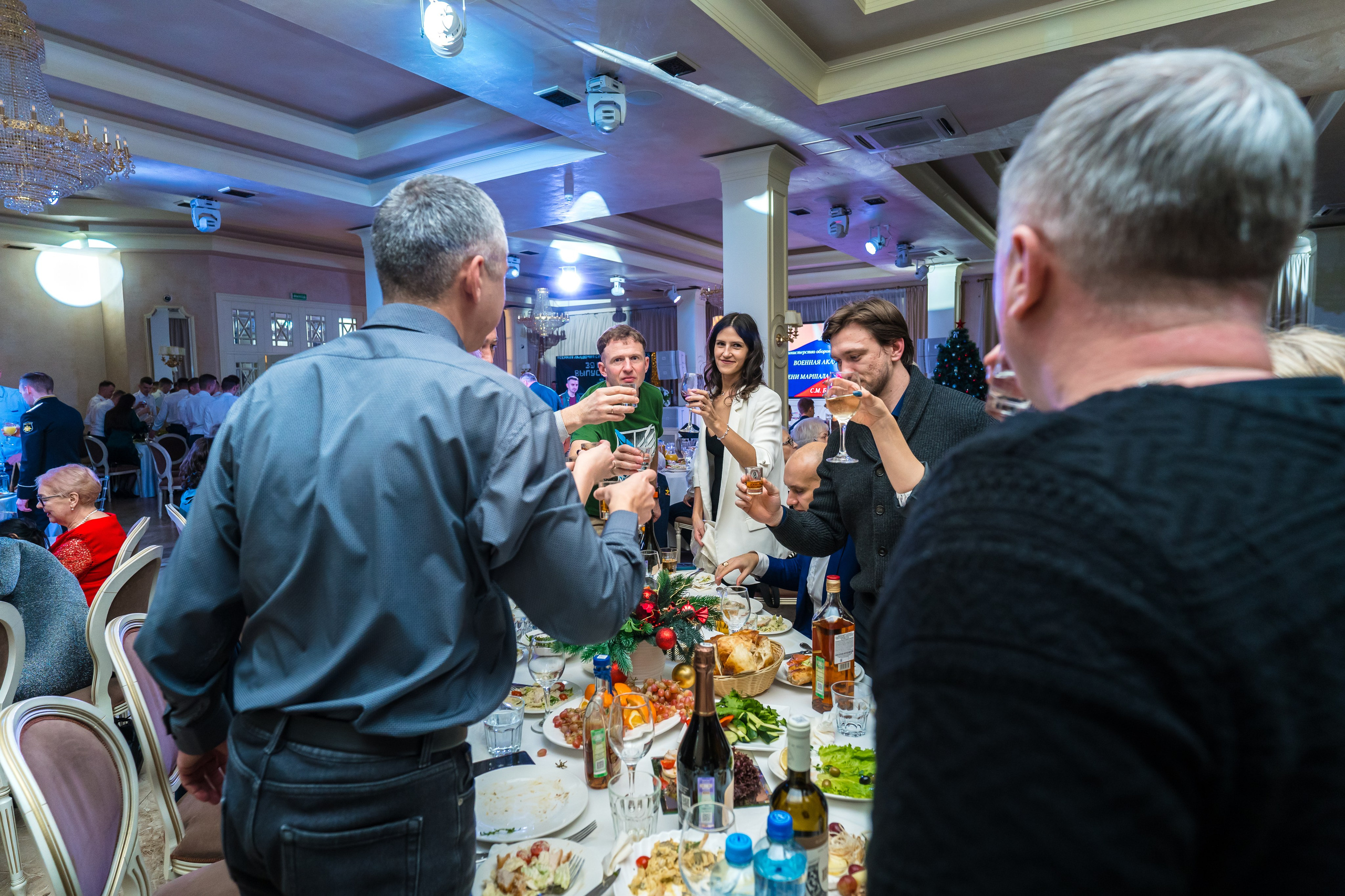 Фотосъемка выпуска военной академии и вручение дипломов