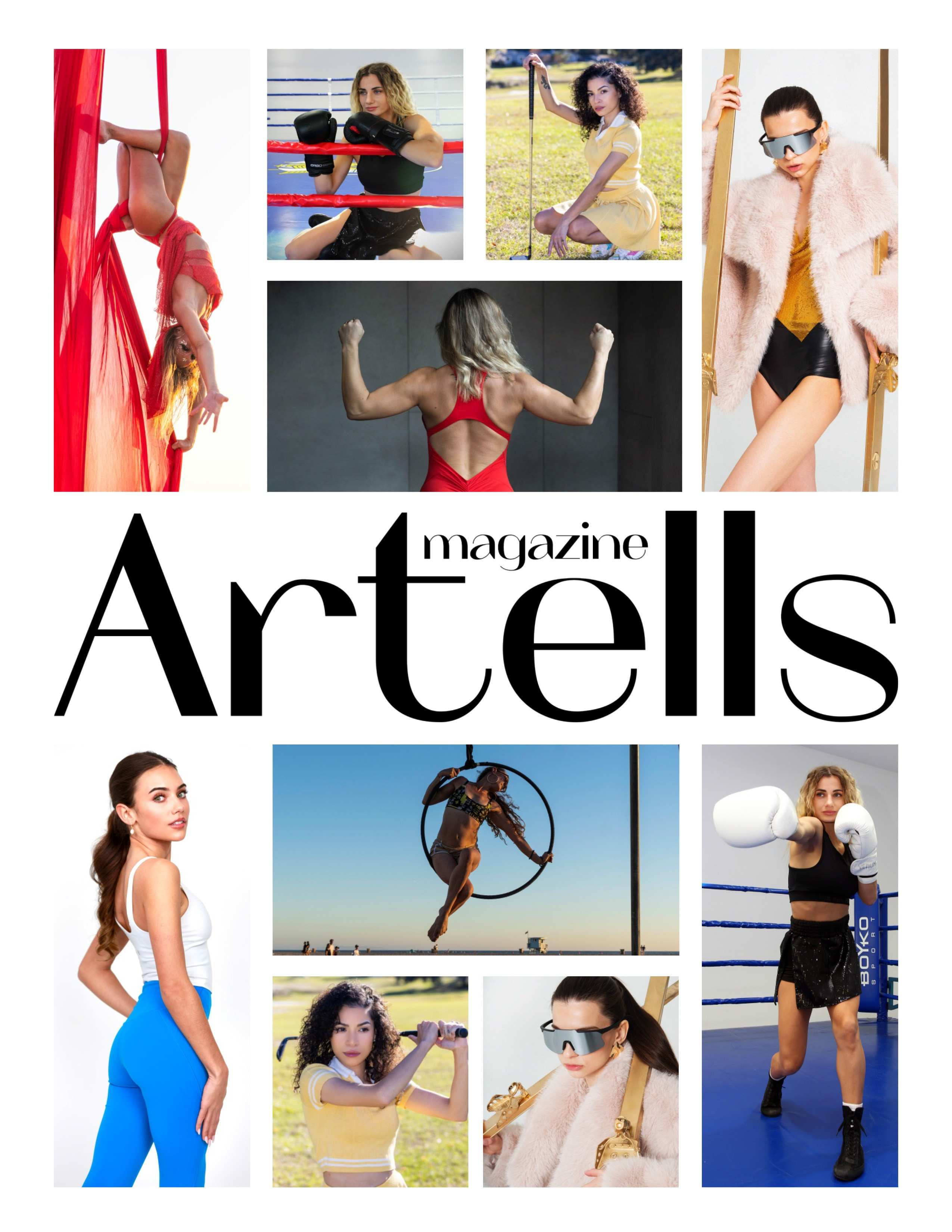 Artells magazine (01.2026 V3792). Фитнес-фотограф в Москве Павлова Елена