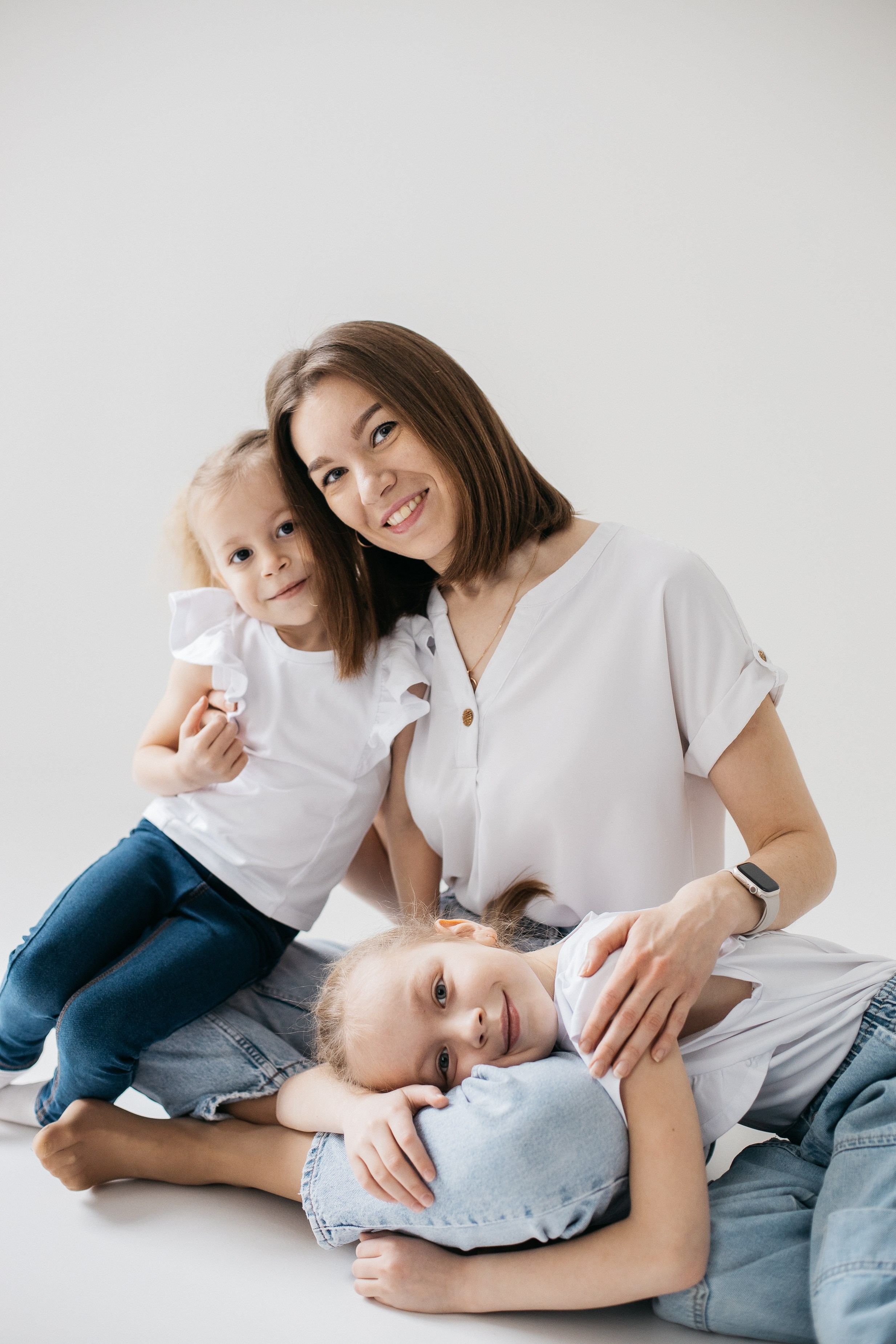 Настя, Соня и Алиса. Семейный фотограф Трусова Евгения в Екатеринбурге