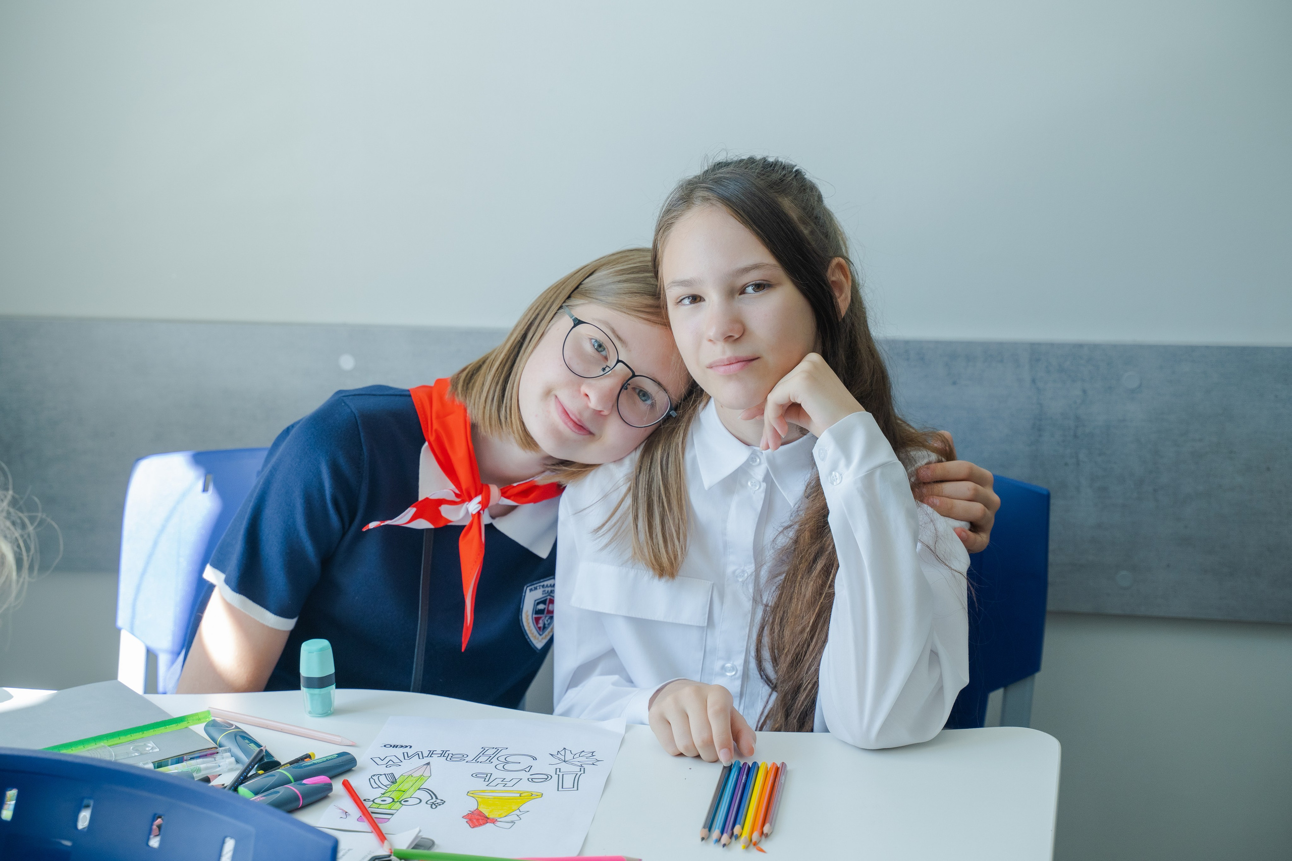 1 сентября в частной школе