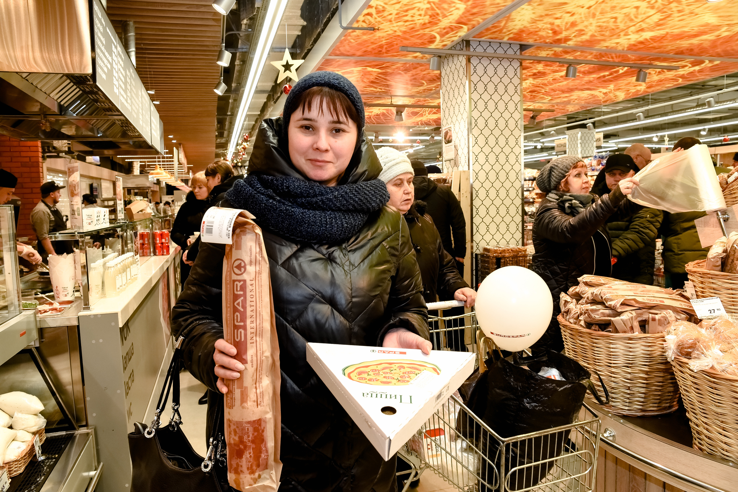 SPAR. Открытие магазина