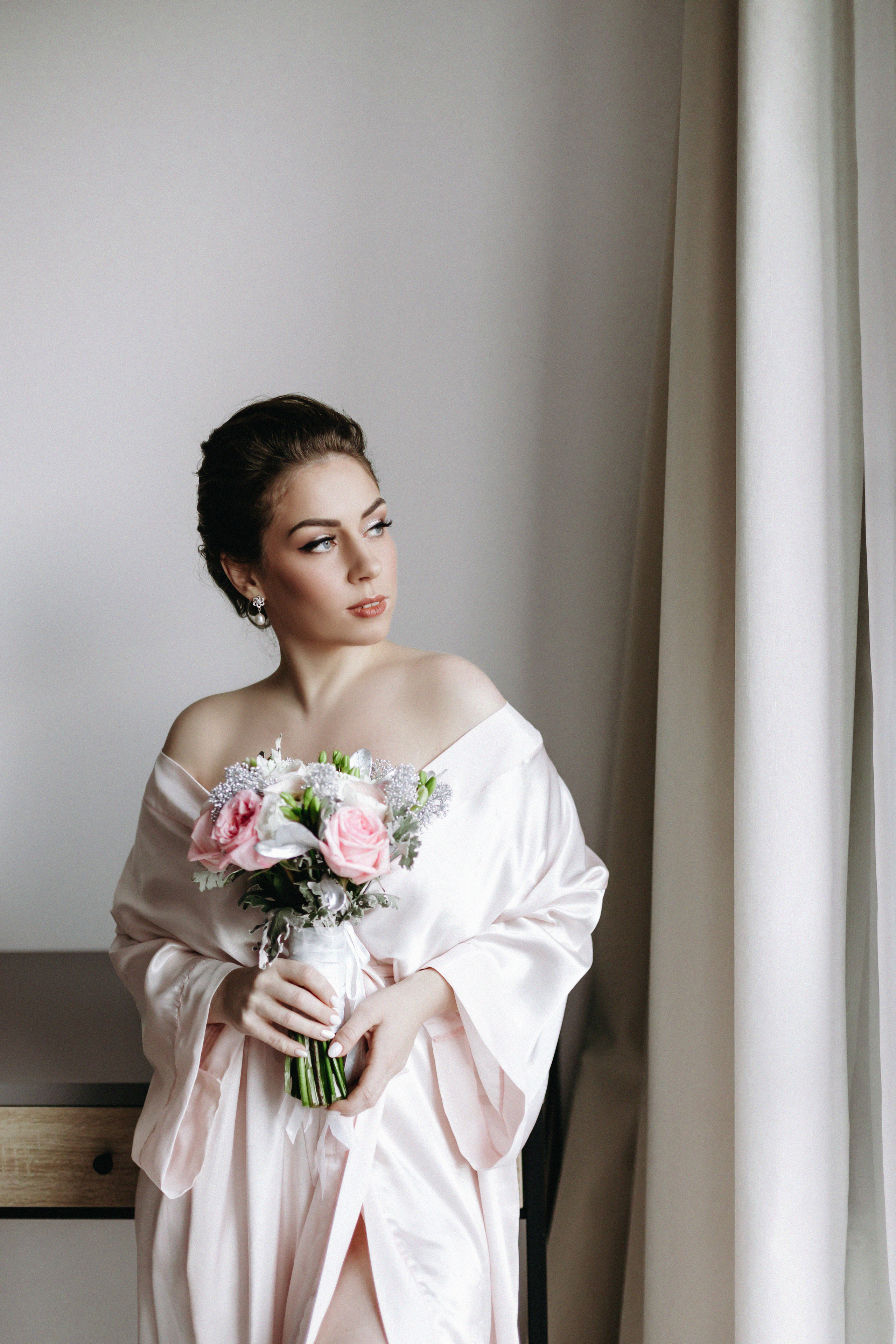 Свадебный образ - макияж и прическа. Визажист стилист в Астане Надежда Топникова