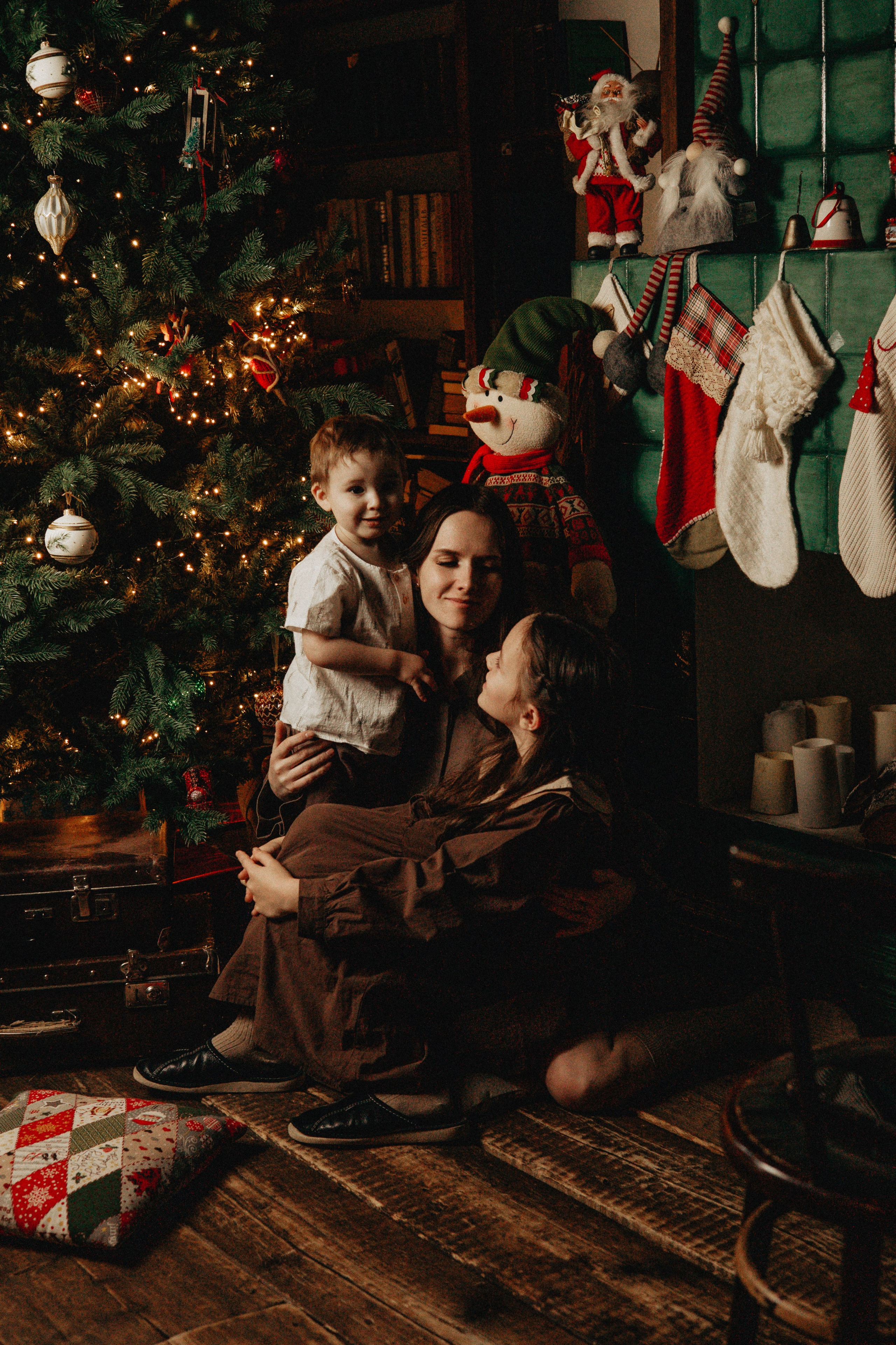 Волшебный новый год. Lifestyle семейный и детский фотограф в Омске Иванова Екатерина