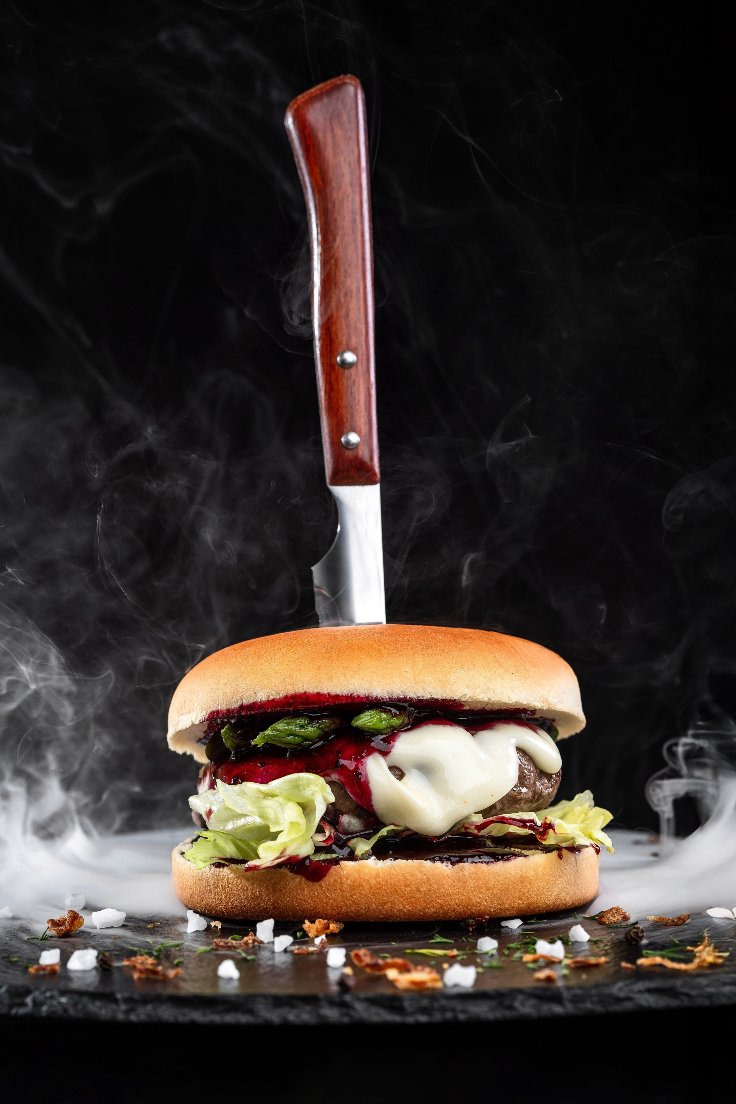 Фуд съемка бургеров. Фотограф Сочи