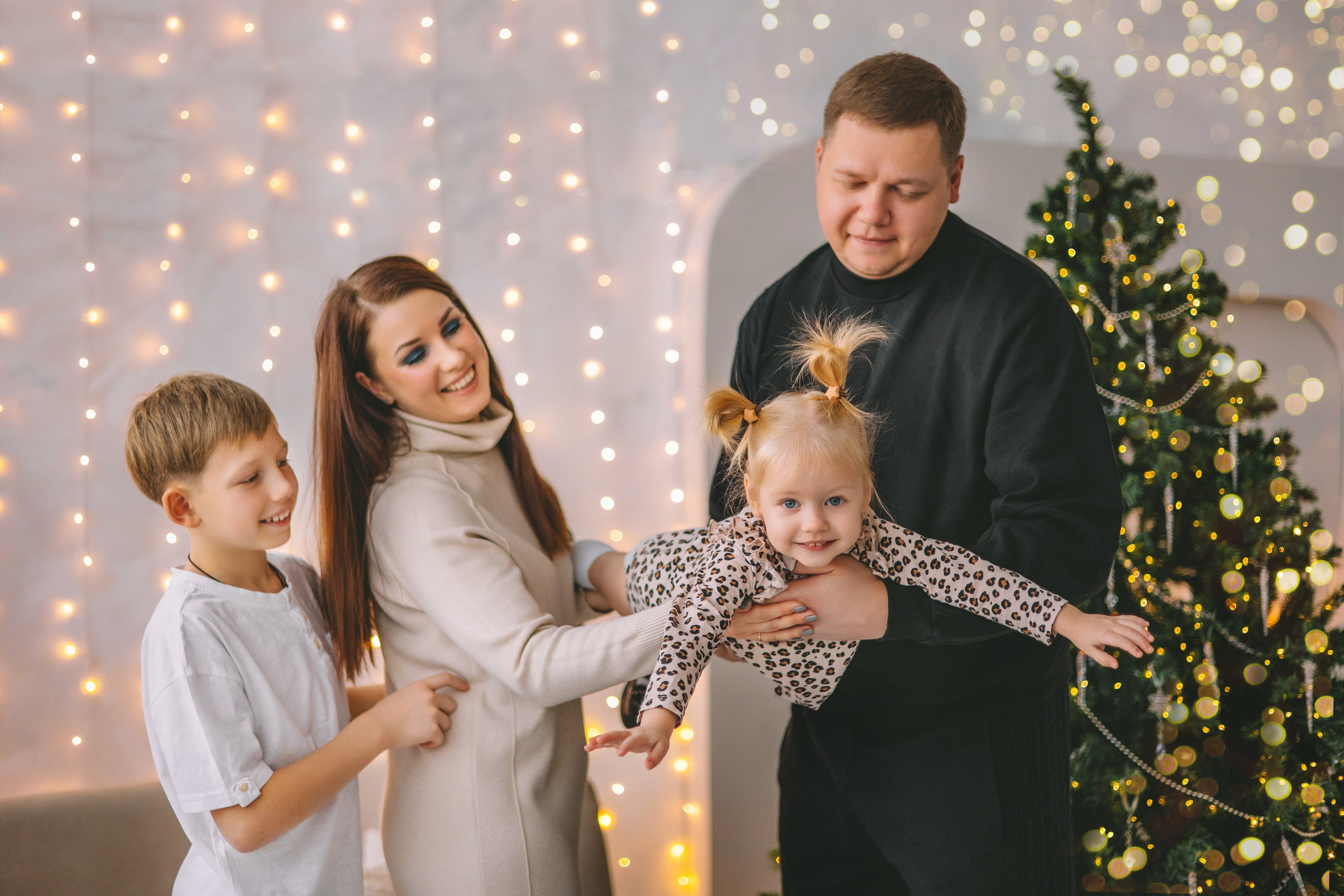 Примеры новогодних съёмок