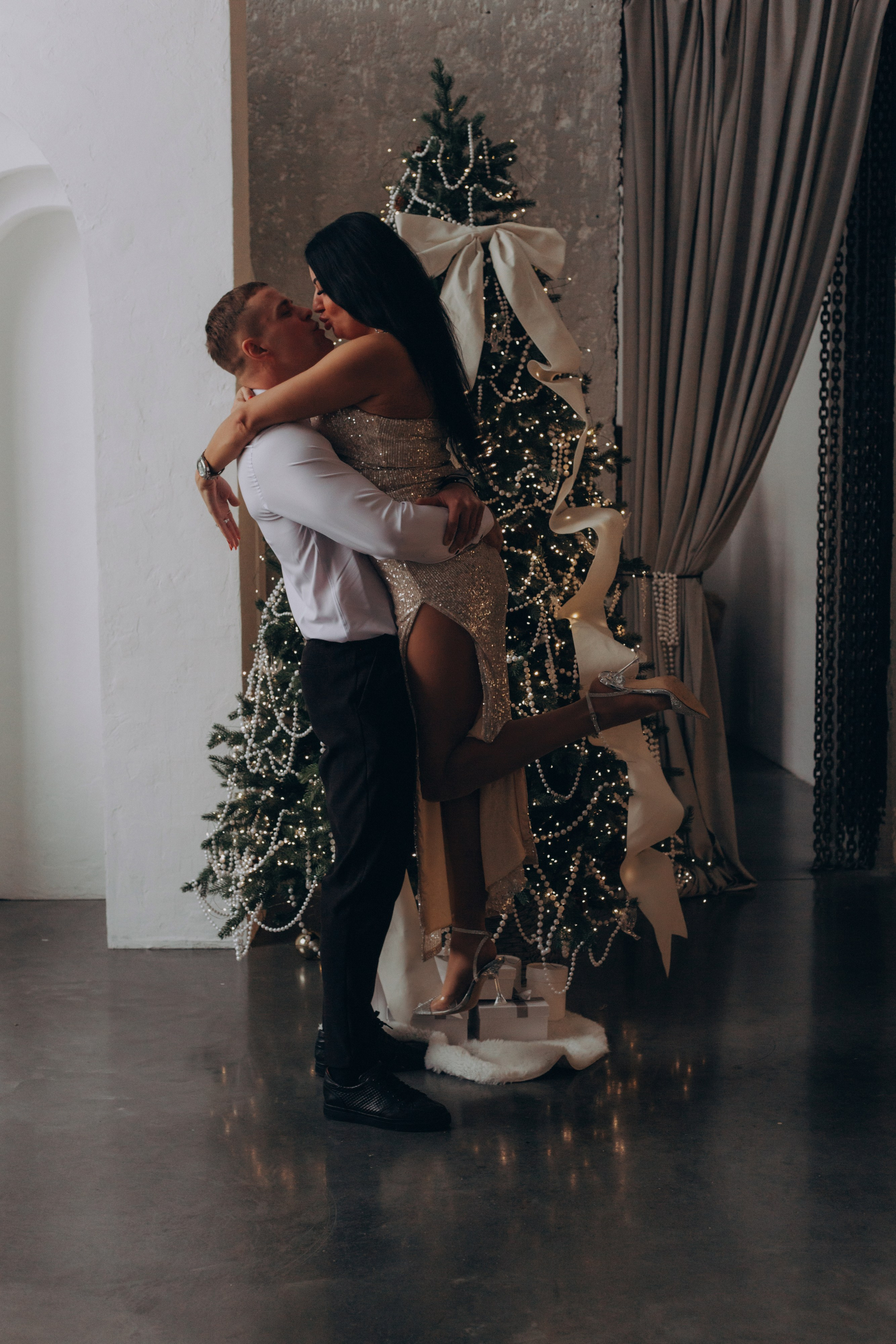 Новогодняя съёмка «Теплопункт». Семейный фотограф в г. Белгороде Ангелина Прокопенко