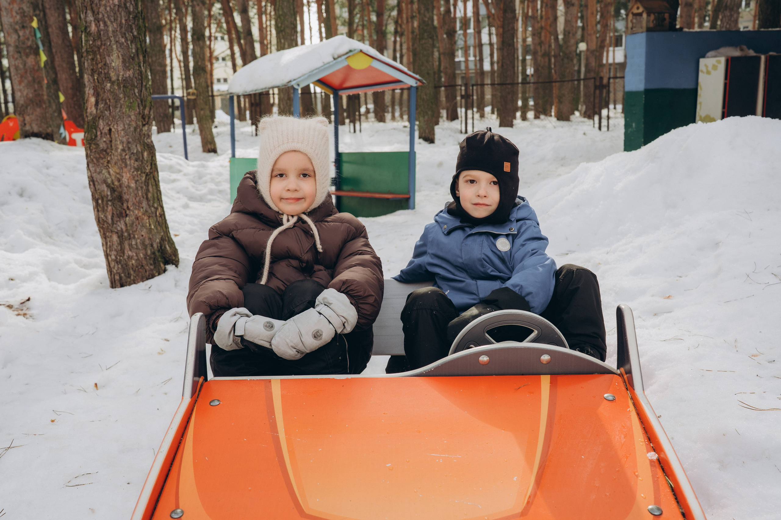 Репортаж в саду. Семейный фотограф • Домашние съемки в Нижнем Новгороде