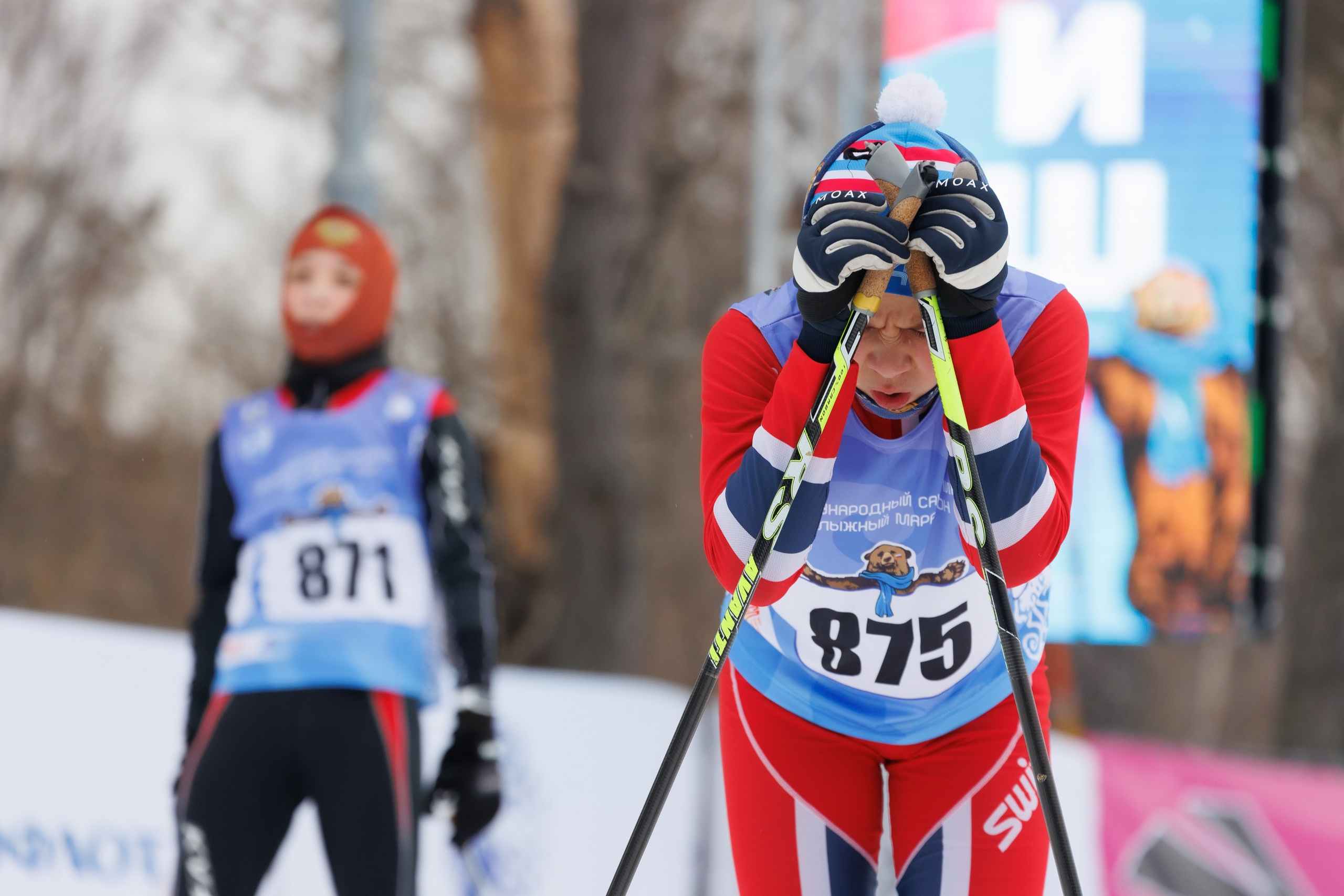 XXVII Сахалинский лыжный марафон. Фотограф Анастасия Зубкова