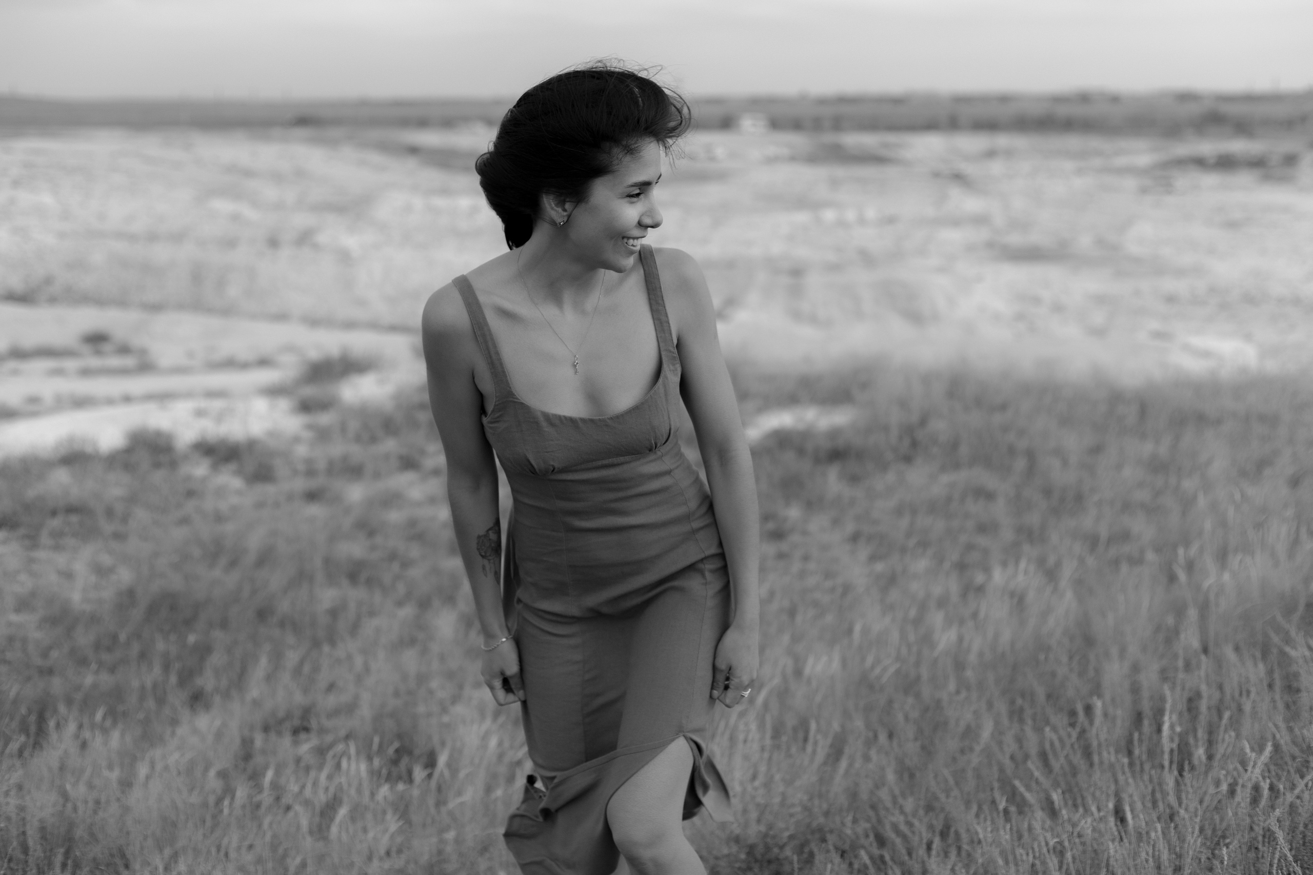 Фотосессия в степи Казахстана. Свадебный фотограф Калининград