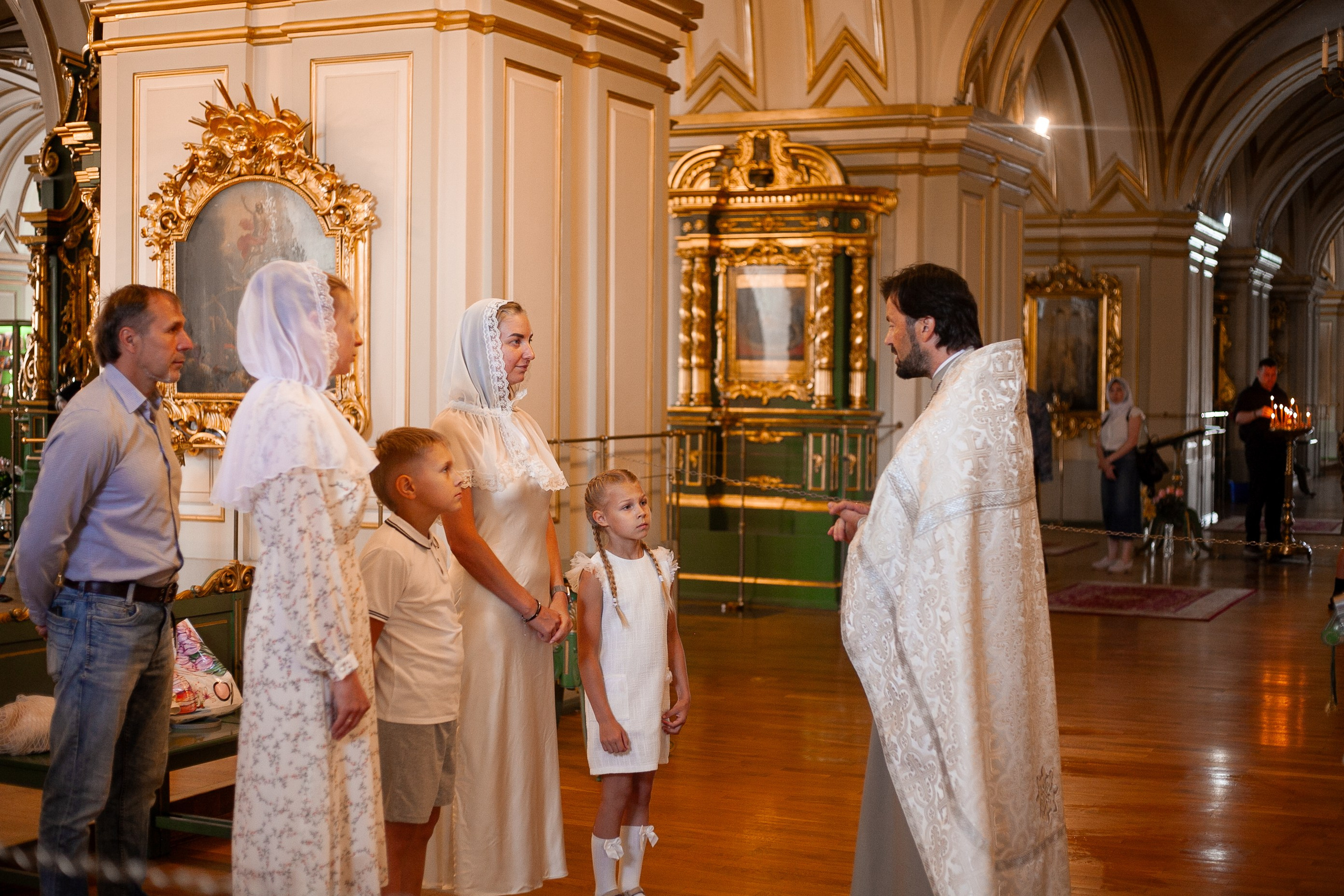 Крещение Саши и Кати. Никольский собор. Семейный и церковный фотограф в Санкт Петербурге Мария Гобыча