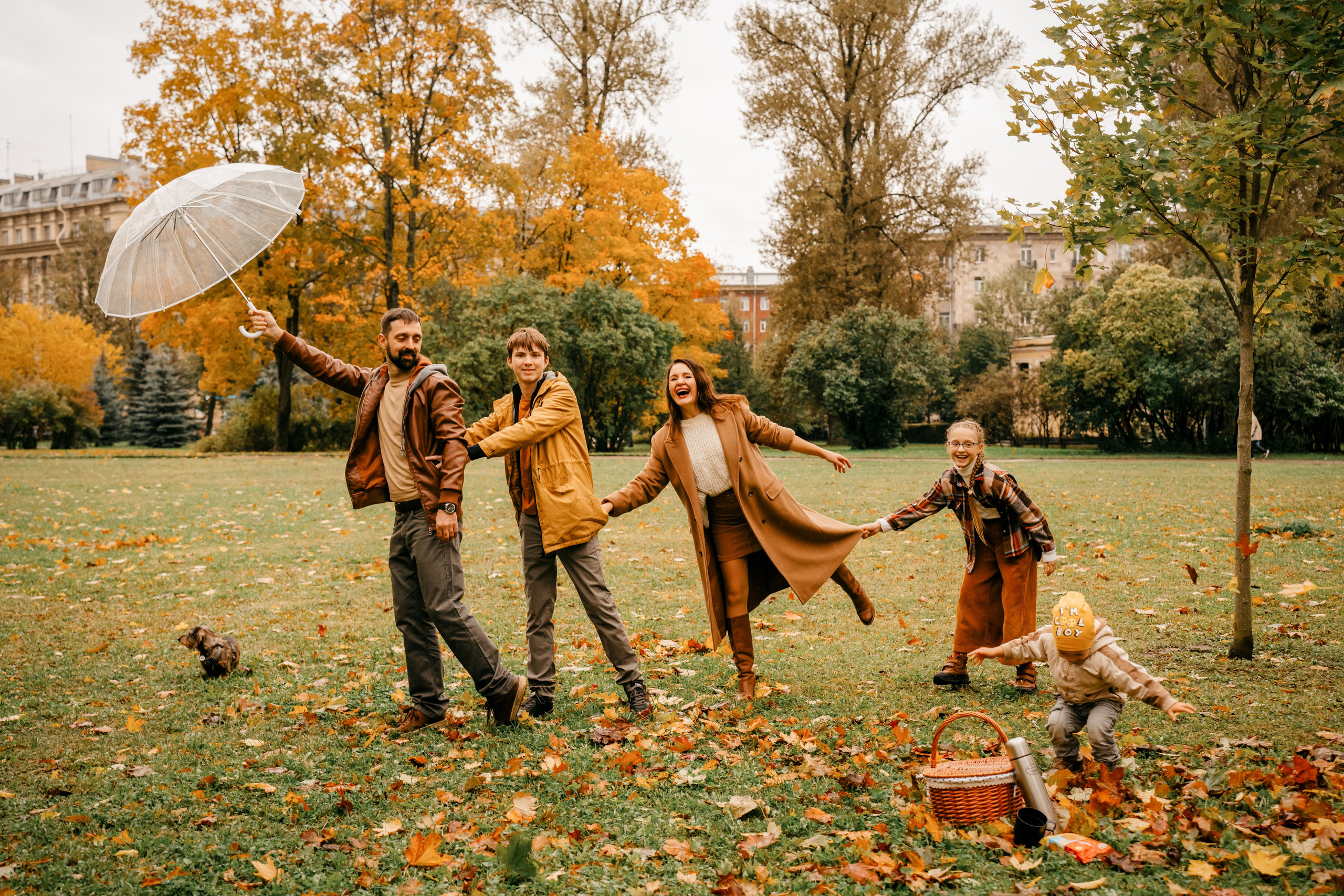 Семья осень. Фотограф Оксана Шавва
