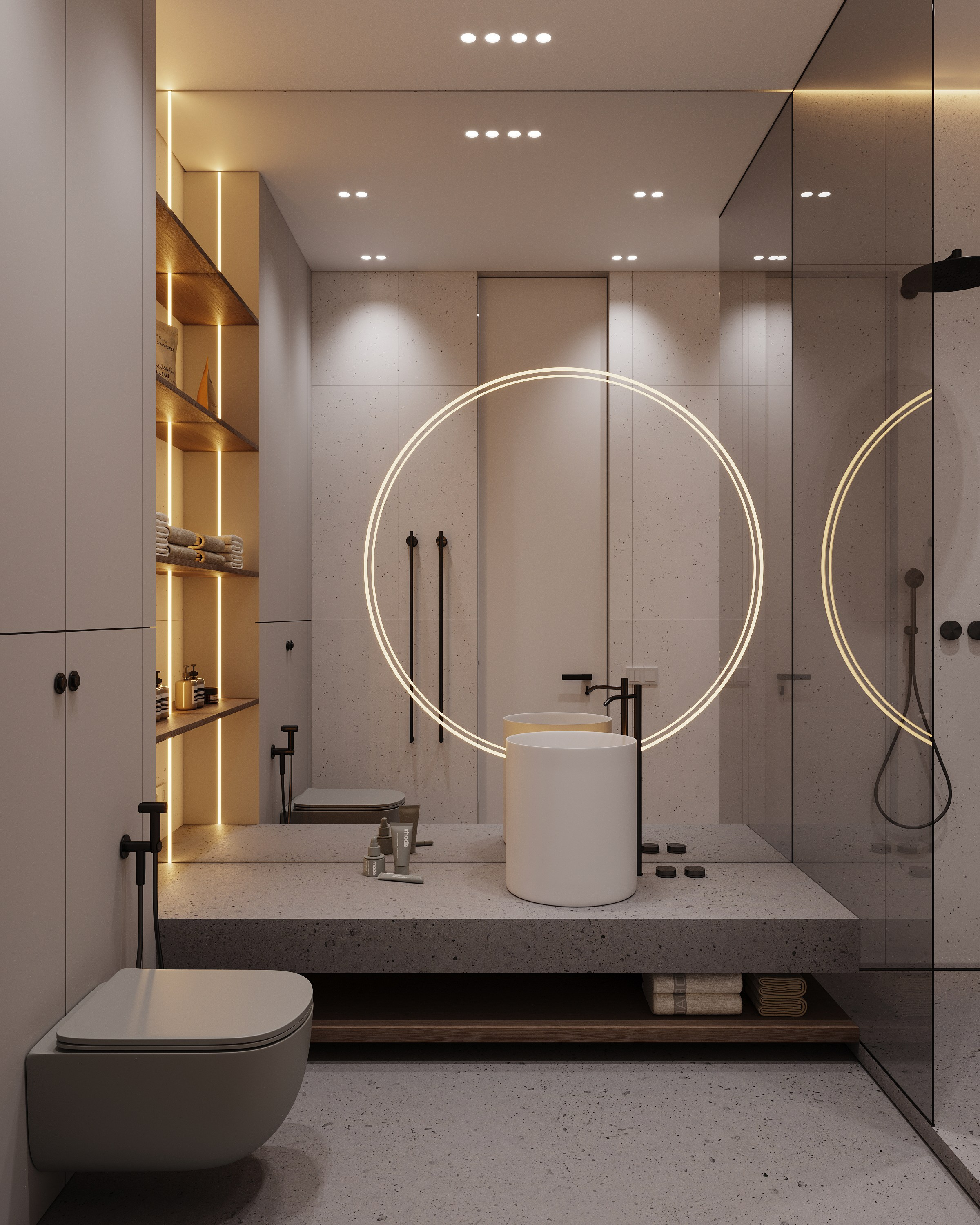 Эффектный санузел. 3D визуализатор