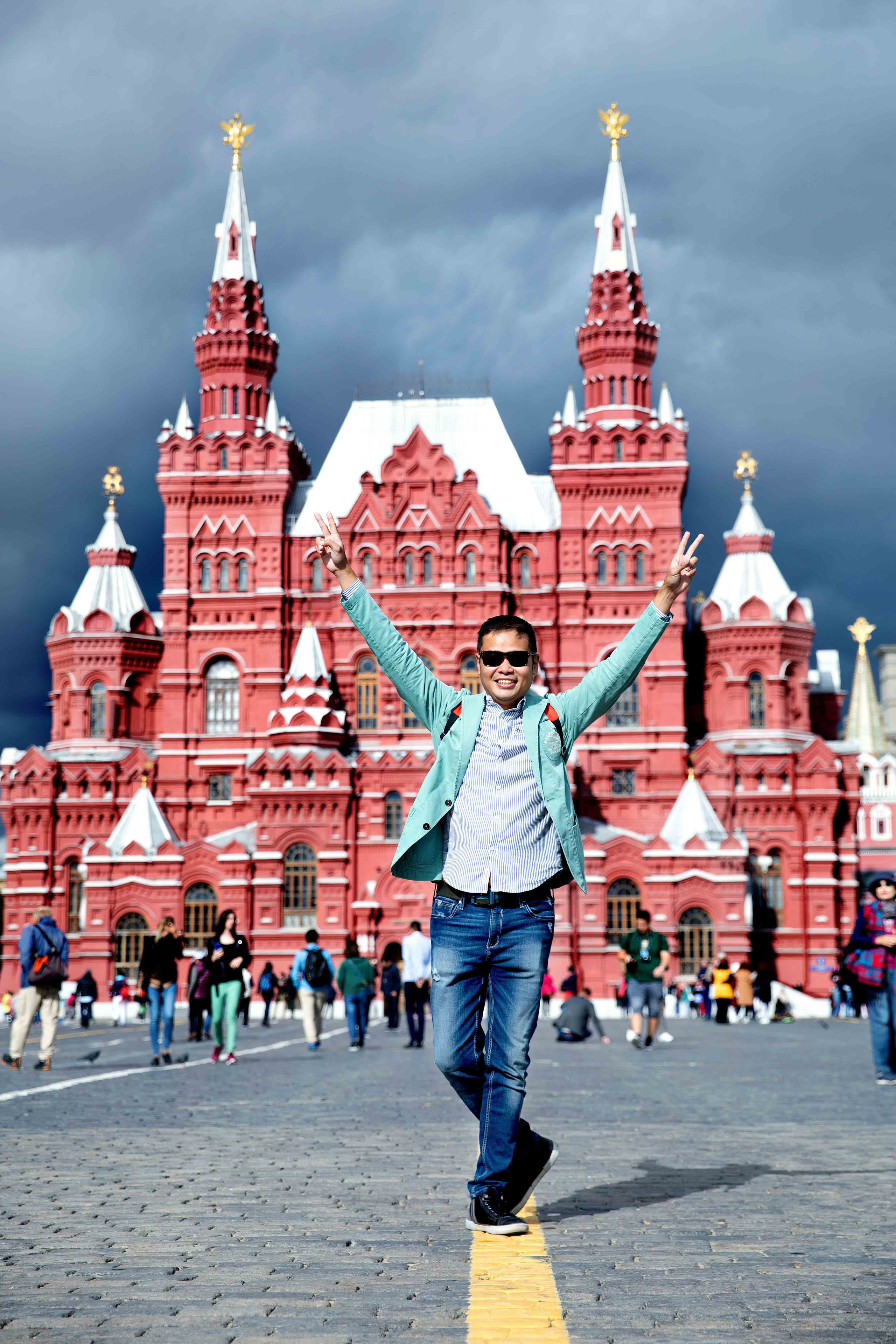 Historical Museum on Red Square in Moscow Russia photography by professional photograph Lena Menshova
