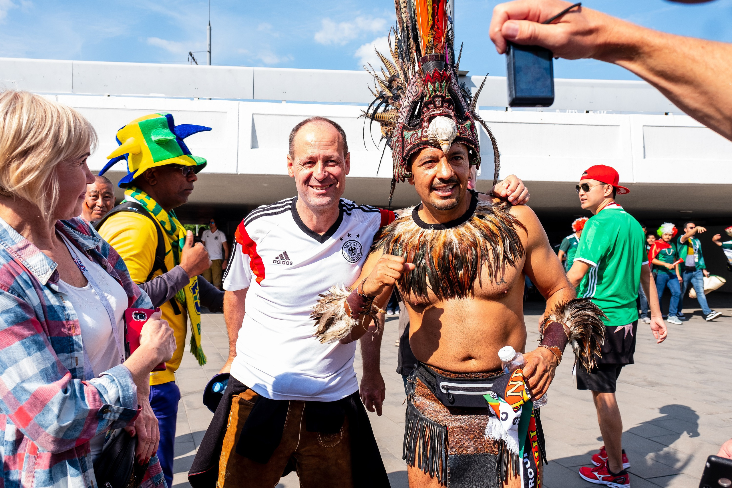 Freelance photographer in Moscow Lena Menshova made photo shooting of football championship in Moscow Russia