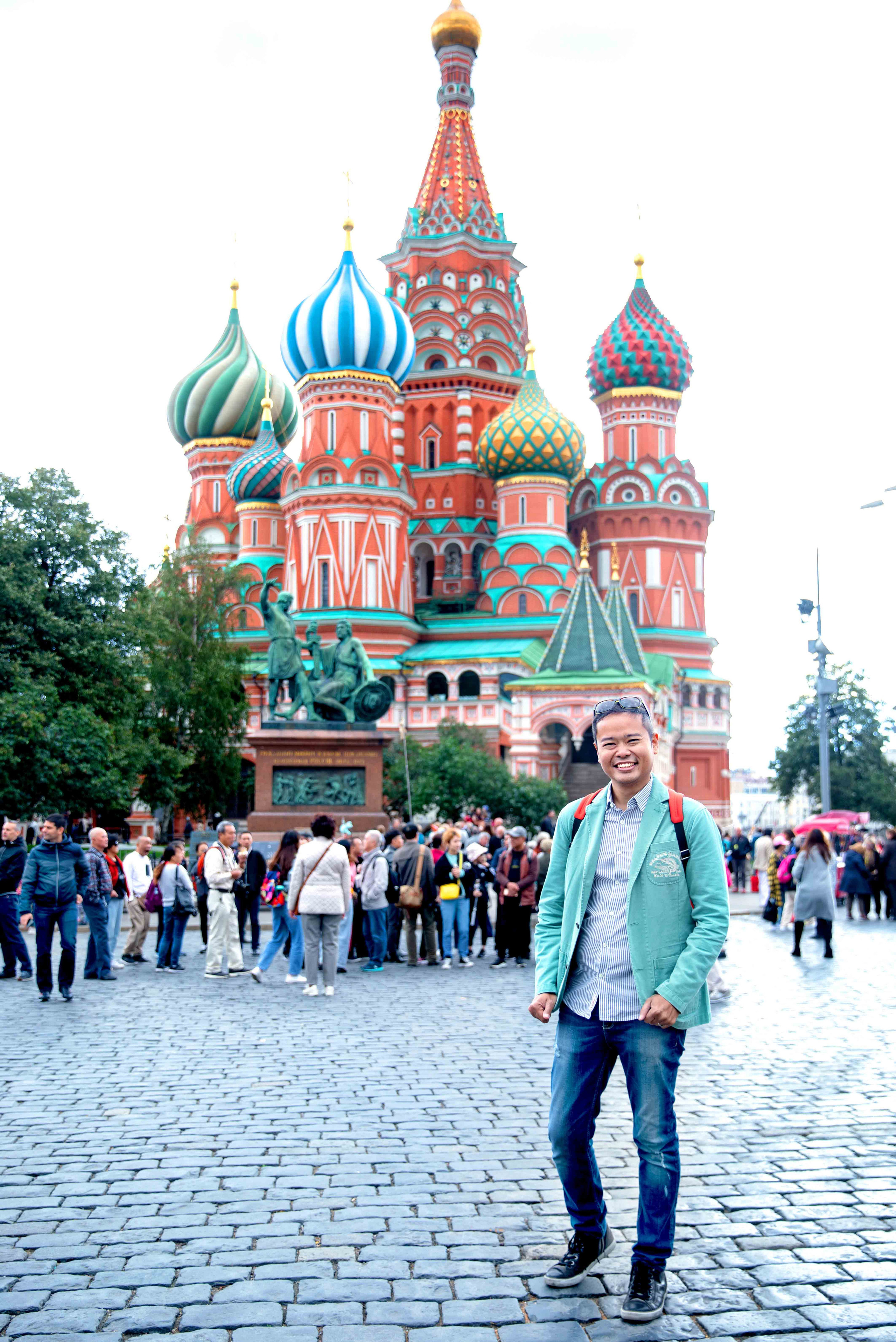 St. Basil Cathedral Moscow Russia photography by professional photograph Lena Menshova