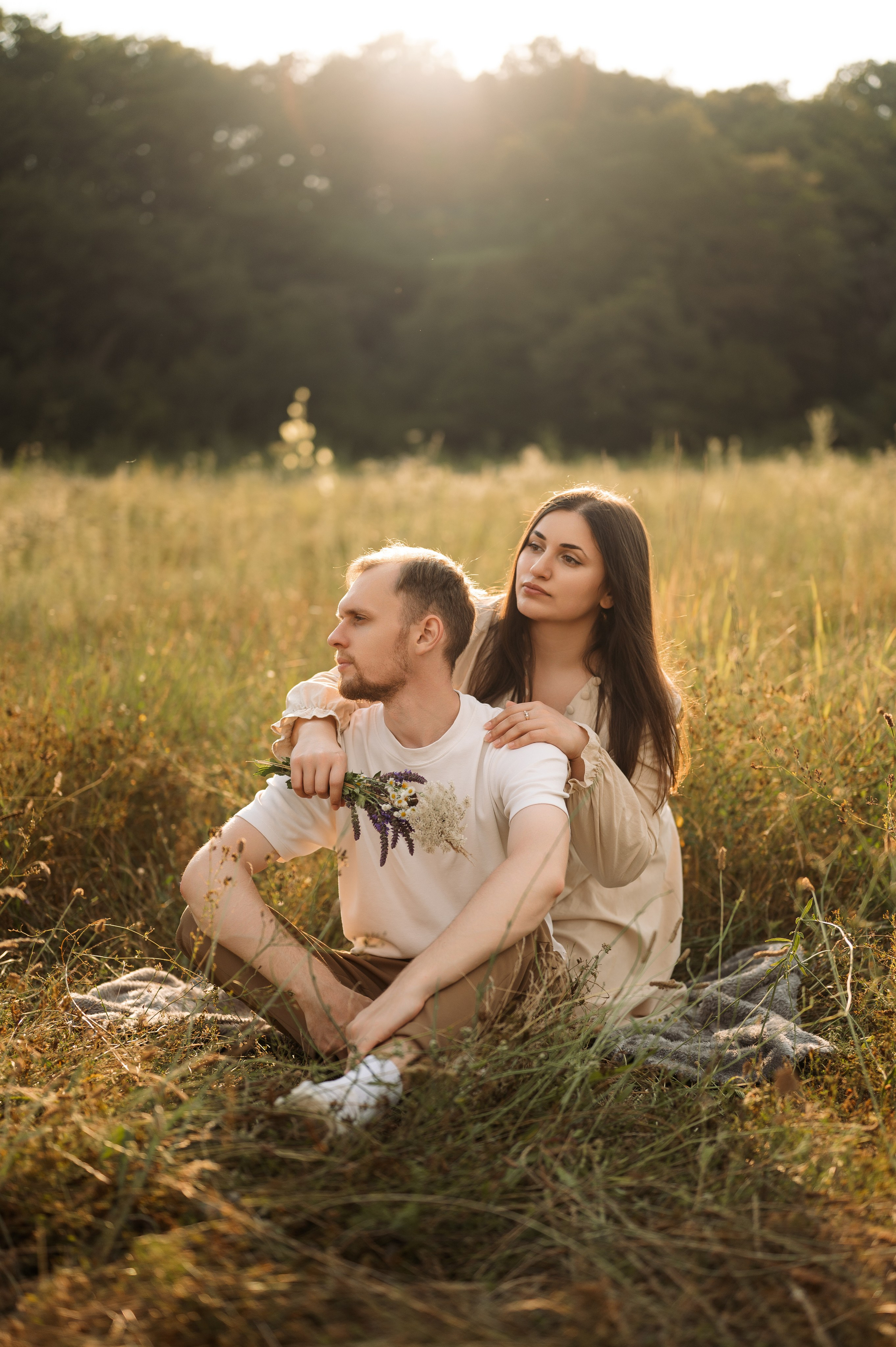 Love story в поле 🌾. Свадебный и семейный фотограф в Краснодаре Алина Мельник