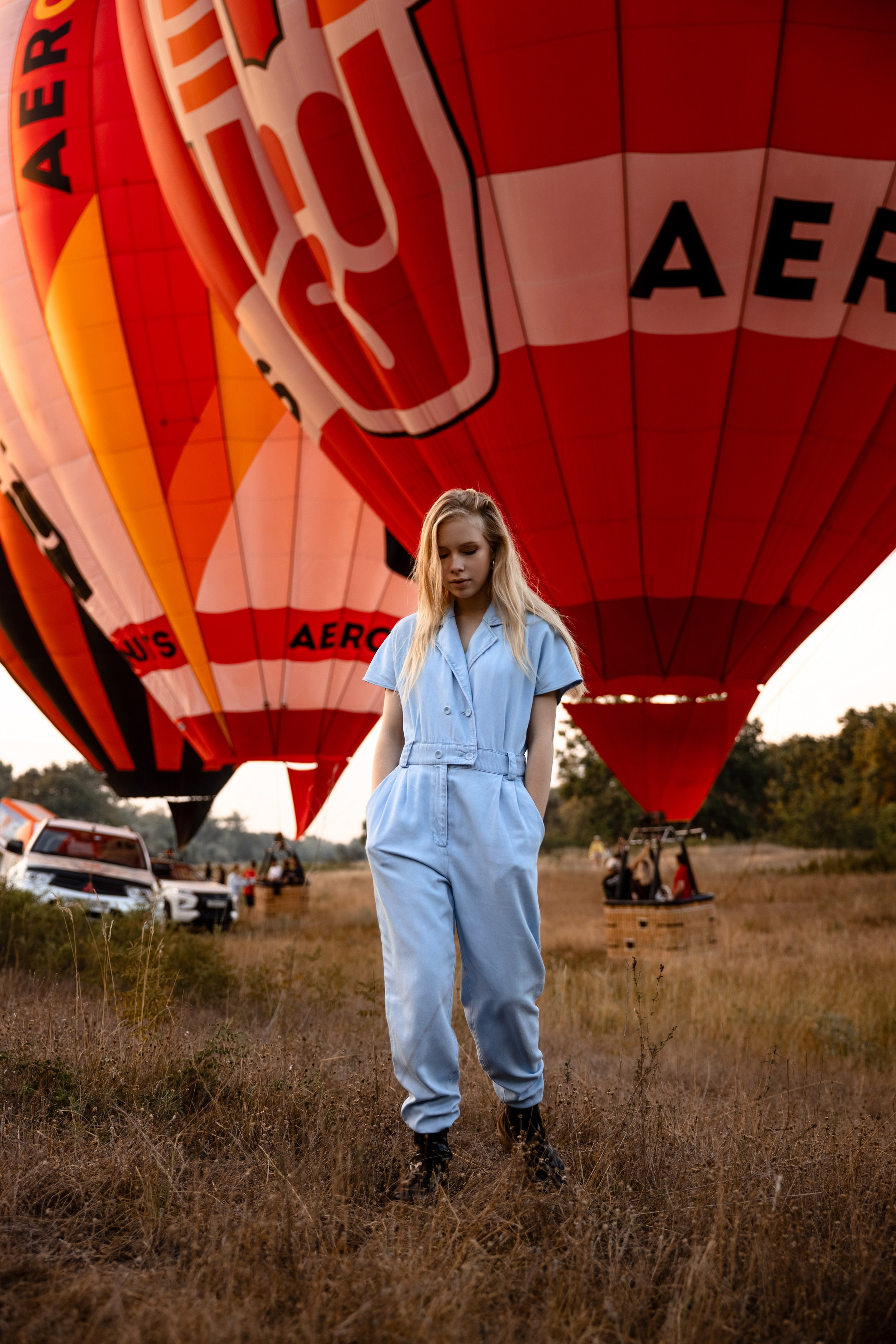 Ксюша, воздушный шар. Татьяна Мирзоян