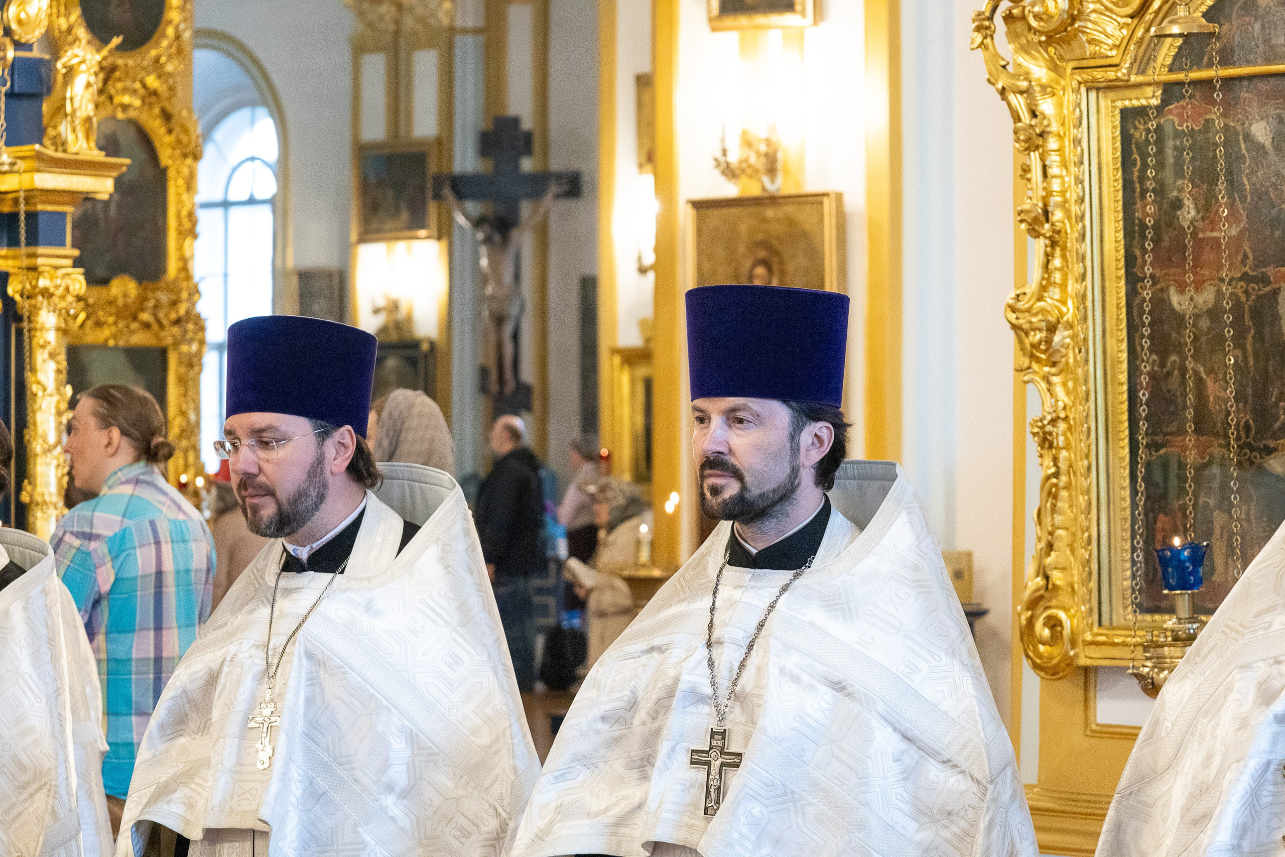 ВСЕНОЩНОЕ БДЕНИЕ В КАНУН ПРАЗДНИКА ВОЗНЕСЕНИЯ ГОСПОДНЯ. НИКОЛО-БОГОЯВЛЕНСКИЙ МОРСКОЙ СОБОР