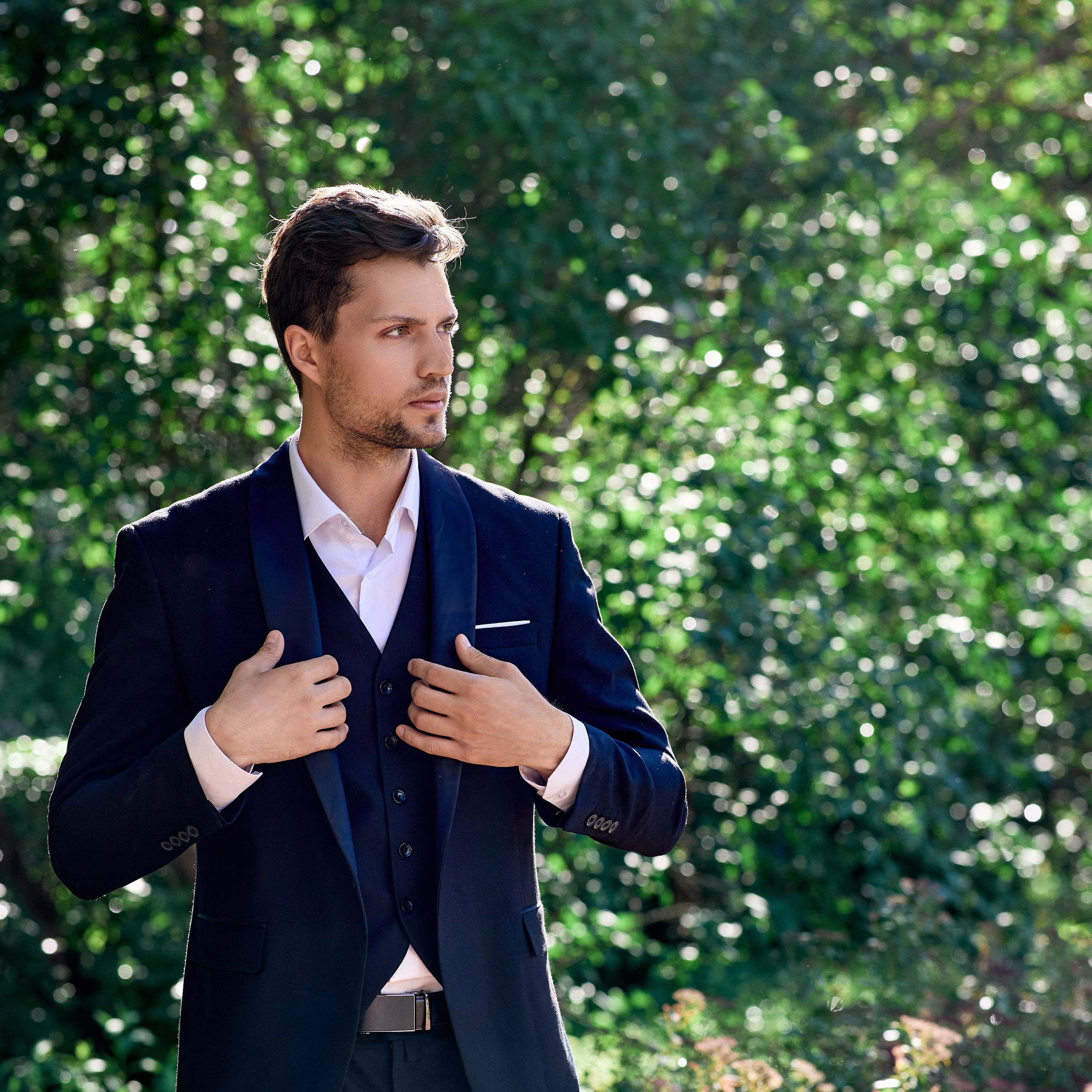 Свадебная прогулка в парке Горького в Москве